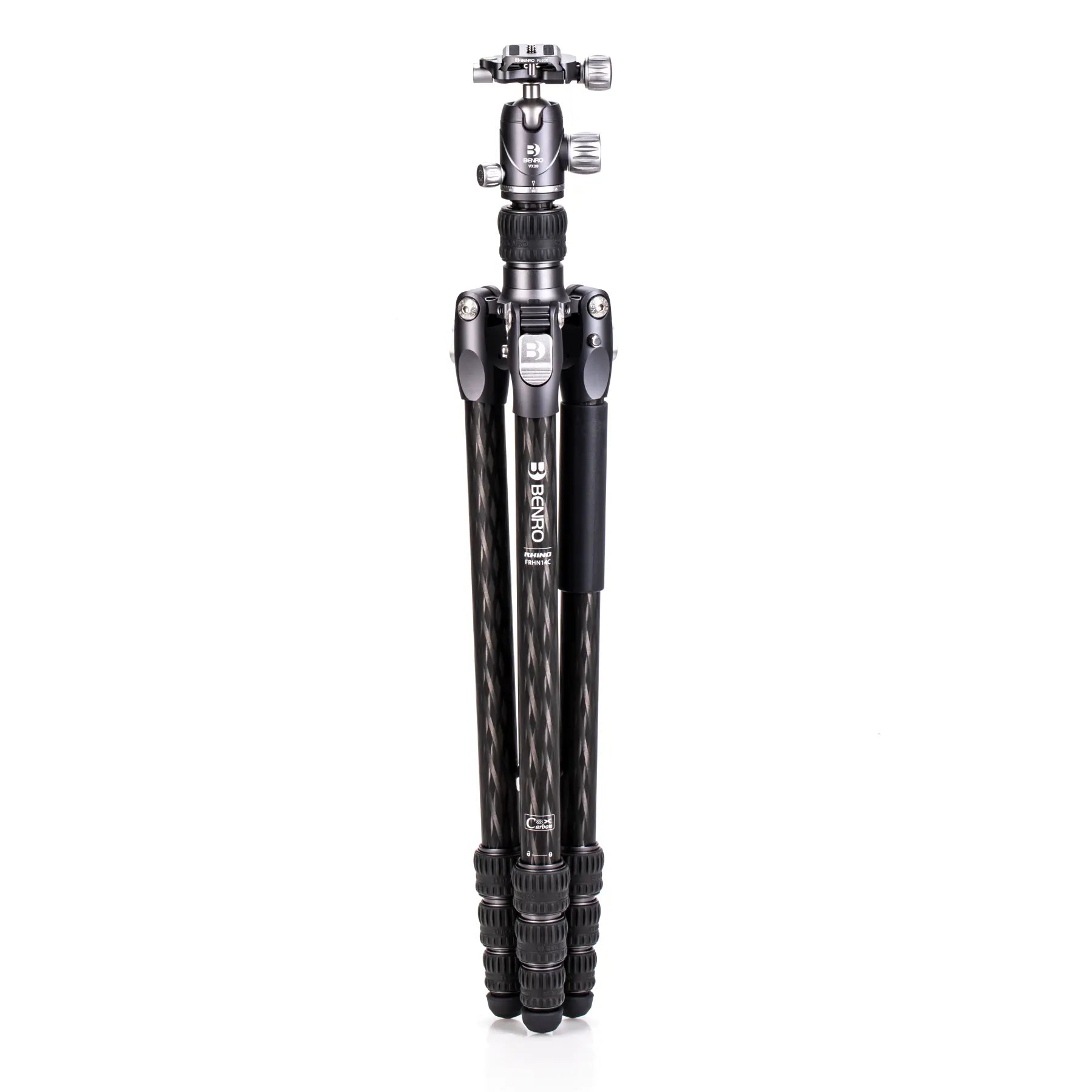 Benro Rhino Carbon Fiber One Series Travel Tripod with VX20 Head (FRHN14CVX20)