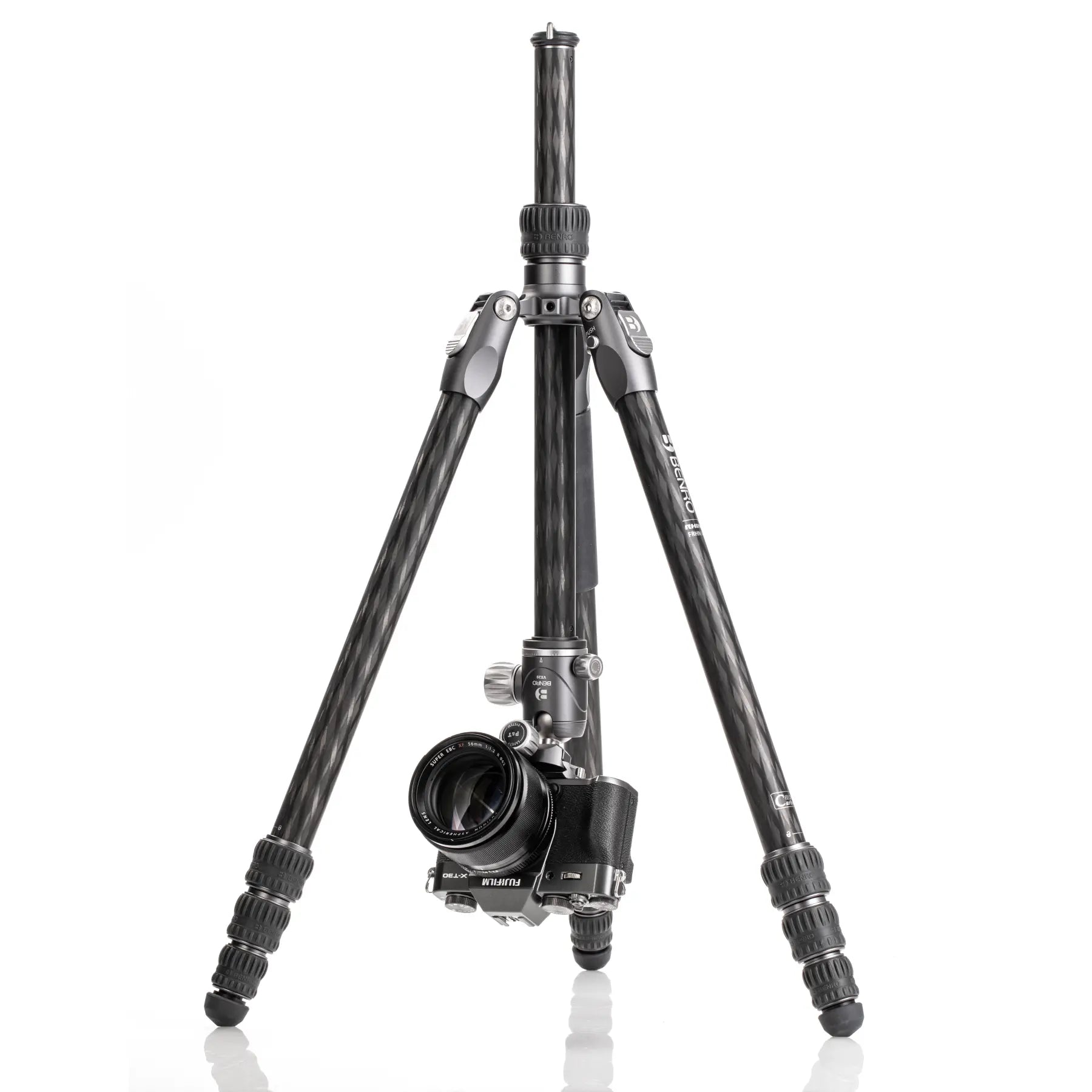 Benro Rhino Carbon Fiber One Series Travel Tripod with VX20 Head (FRHN14CVX20)