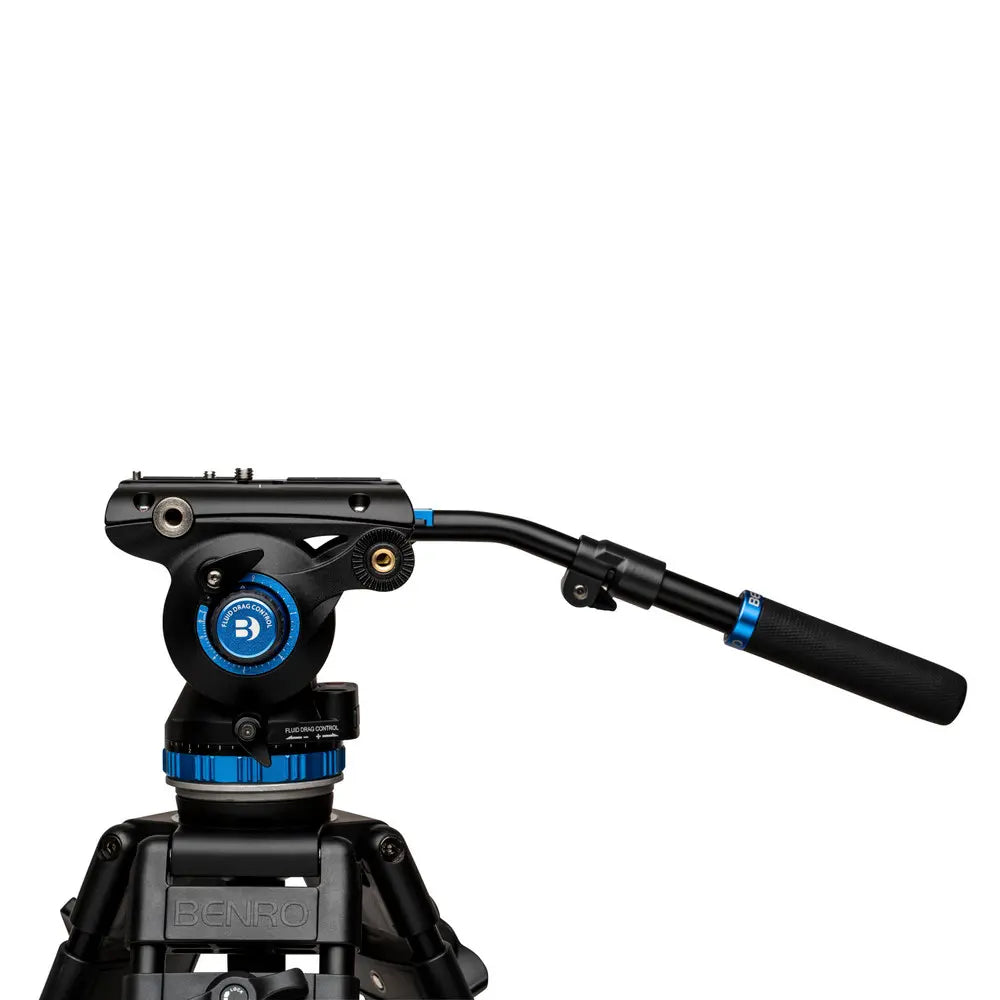 Benro S8 PRO Flat Base Fluid Video Tripod Head