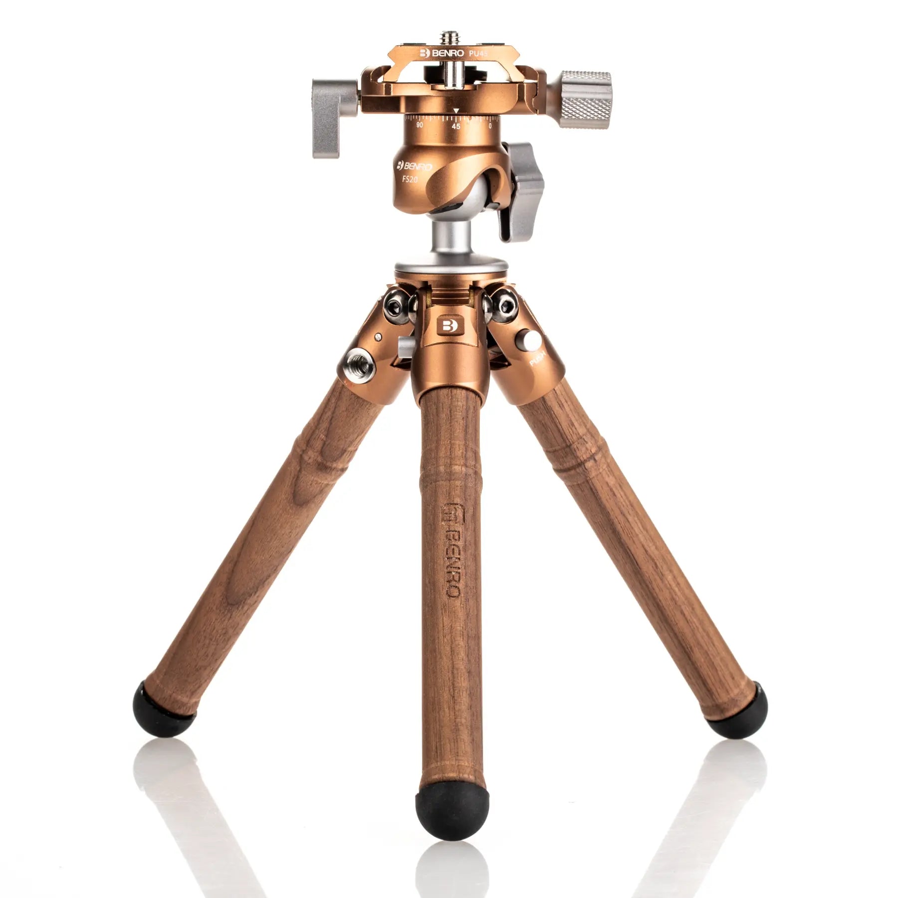 Benro Tablepod Tripod Wooden Edition Kit - Walnut