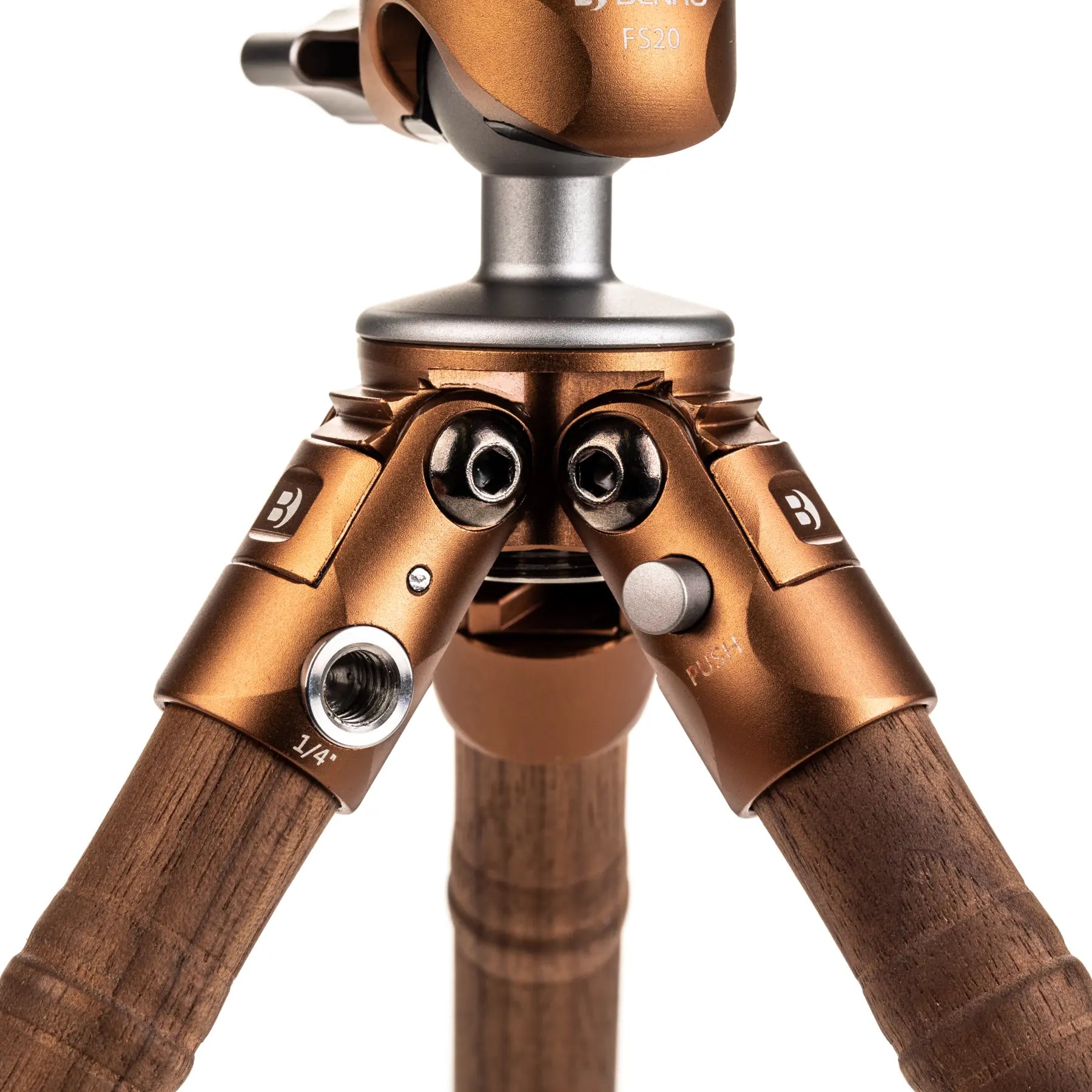 Benro Tablepod Tripod Wooden Edition Kit - Walnut