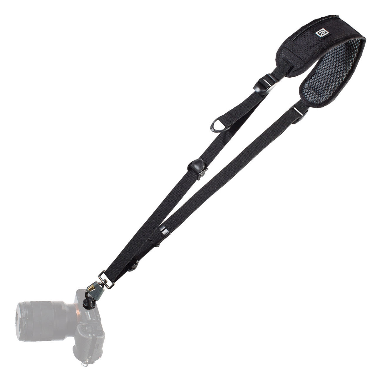BlackRapid Classic Retro RS-4 Camera Strap - Black