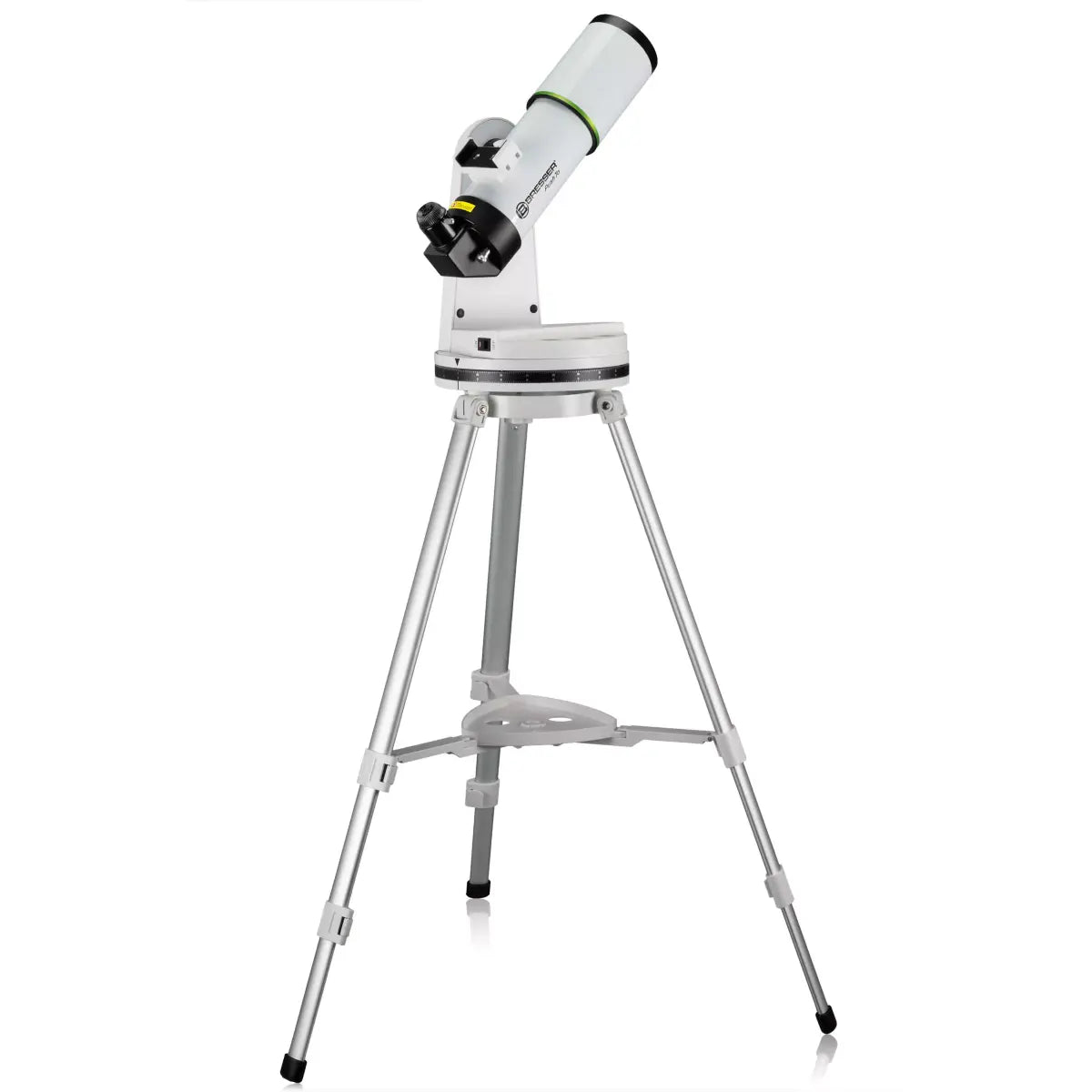 Telescope on a white background