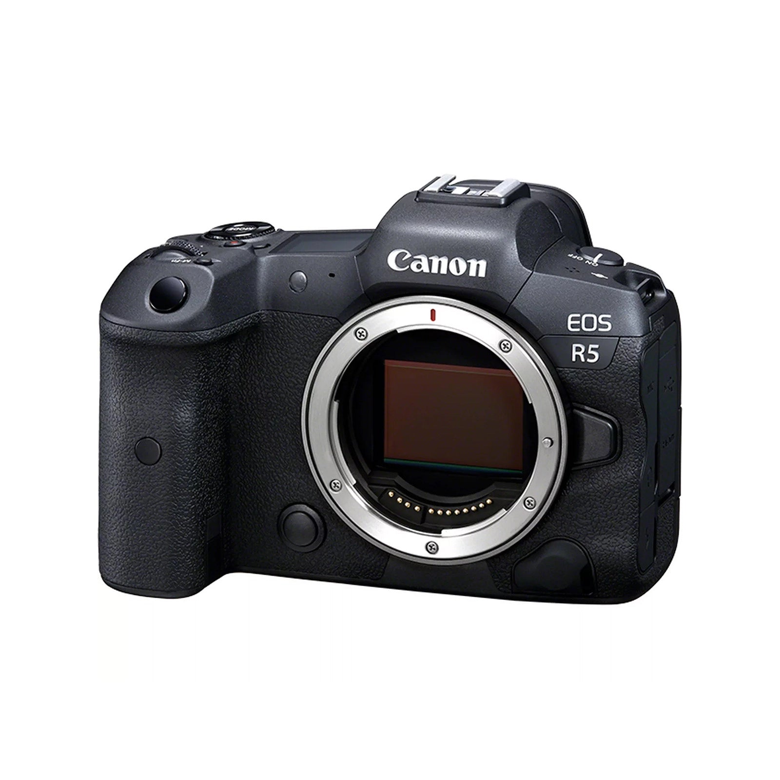 Canon EOS R5 Mirrorless Camera Body front 2