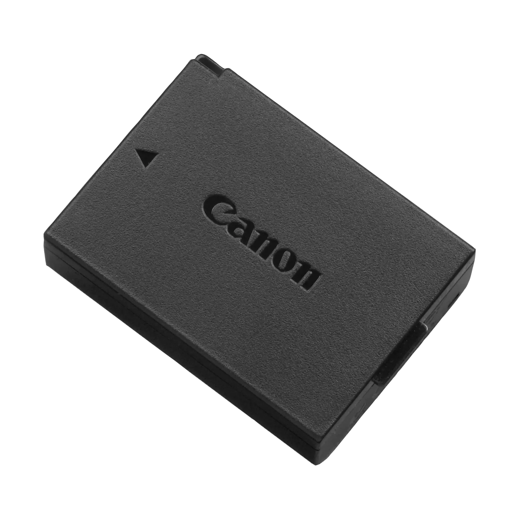 Canon camera battery on a white background