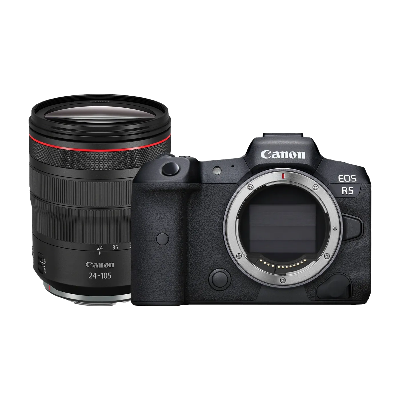 Canon EOS R5 Mirrorless Camera with 24-105mm f4 Lens