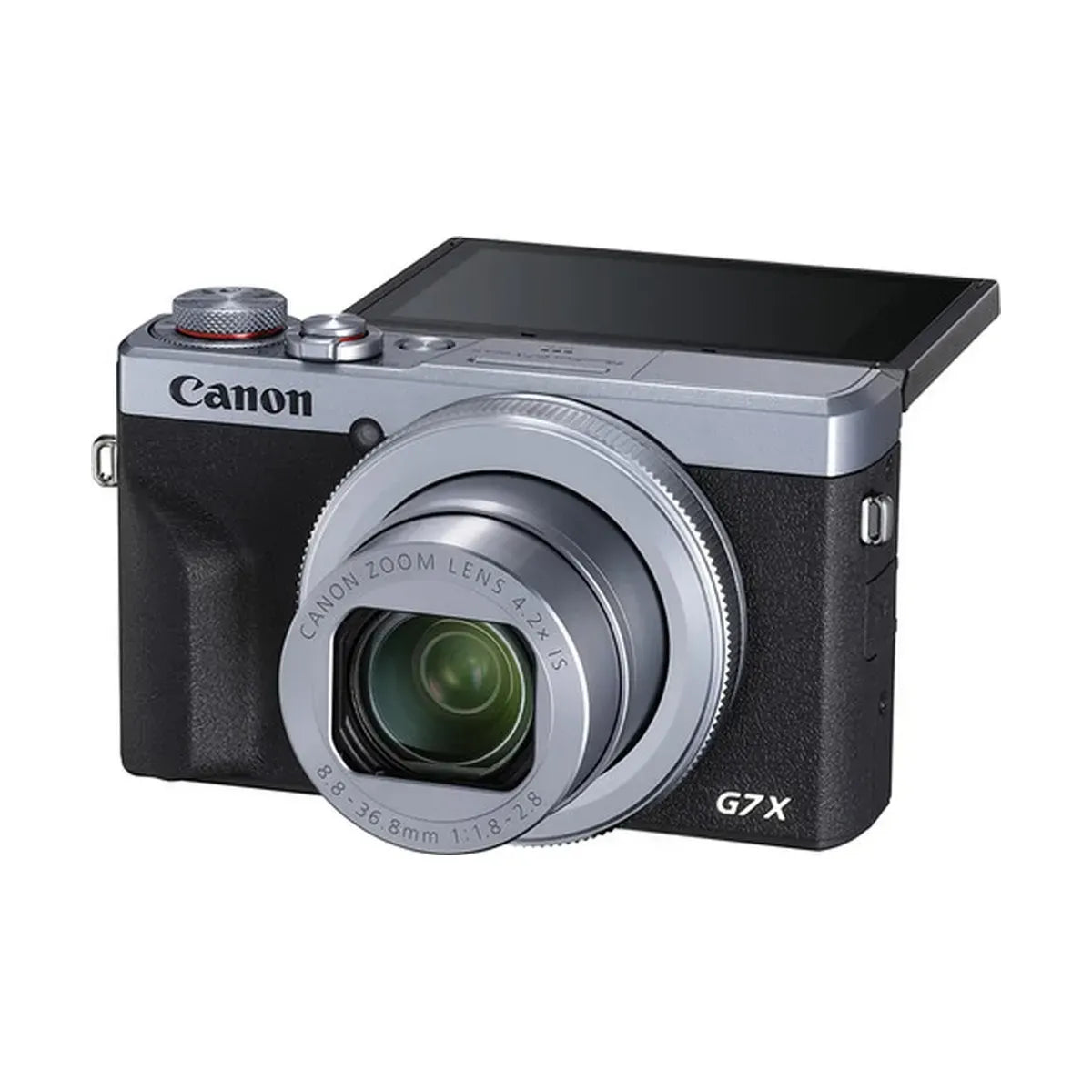 Canon PowerShot G7 X Mark III Compact Digital Camera - Battery Kit - Silver