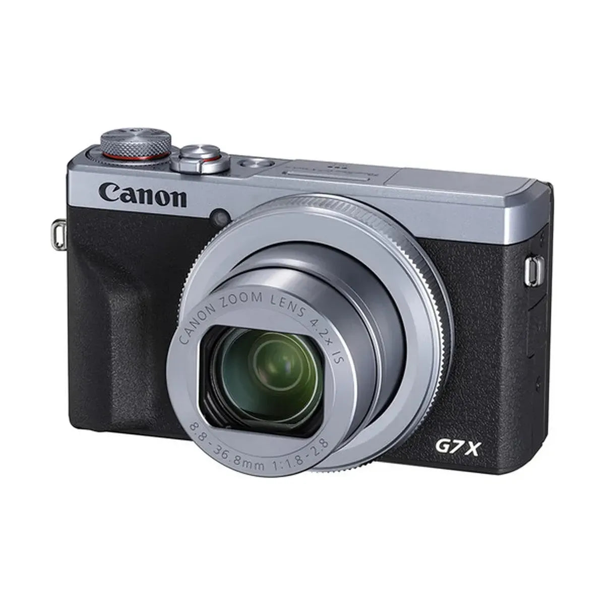 Canon PowerShot G7 X Mark III Compact Digital Camera - Battery Kit - Silver
