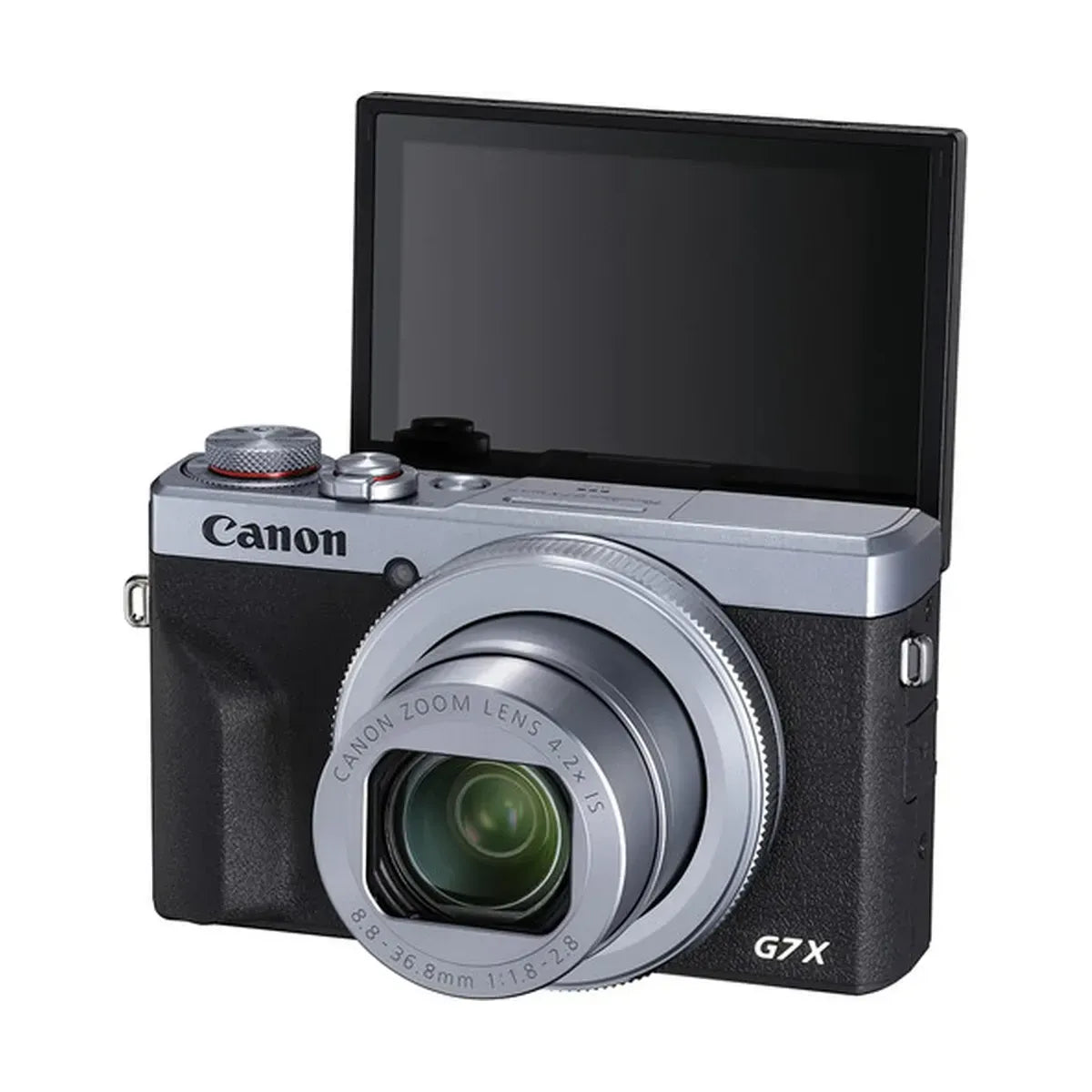 Canon PowerShot G7 X Mark III Compact Digital Camera - Battery Kit - Silver