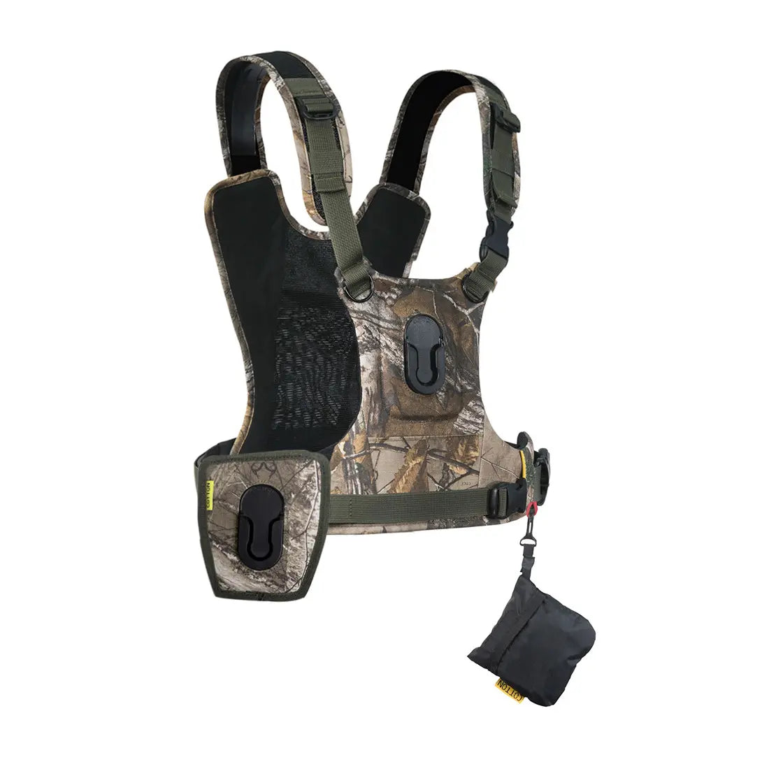 Cotton Carrier G3 Camera Harness - 1 Camera & 1 Binocular Harness - Camo