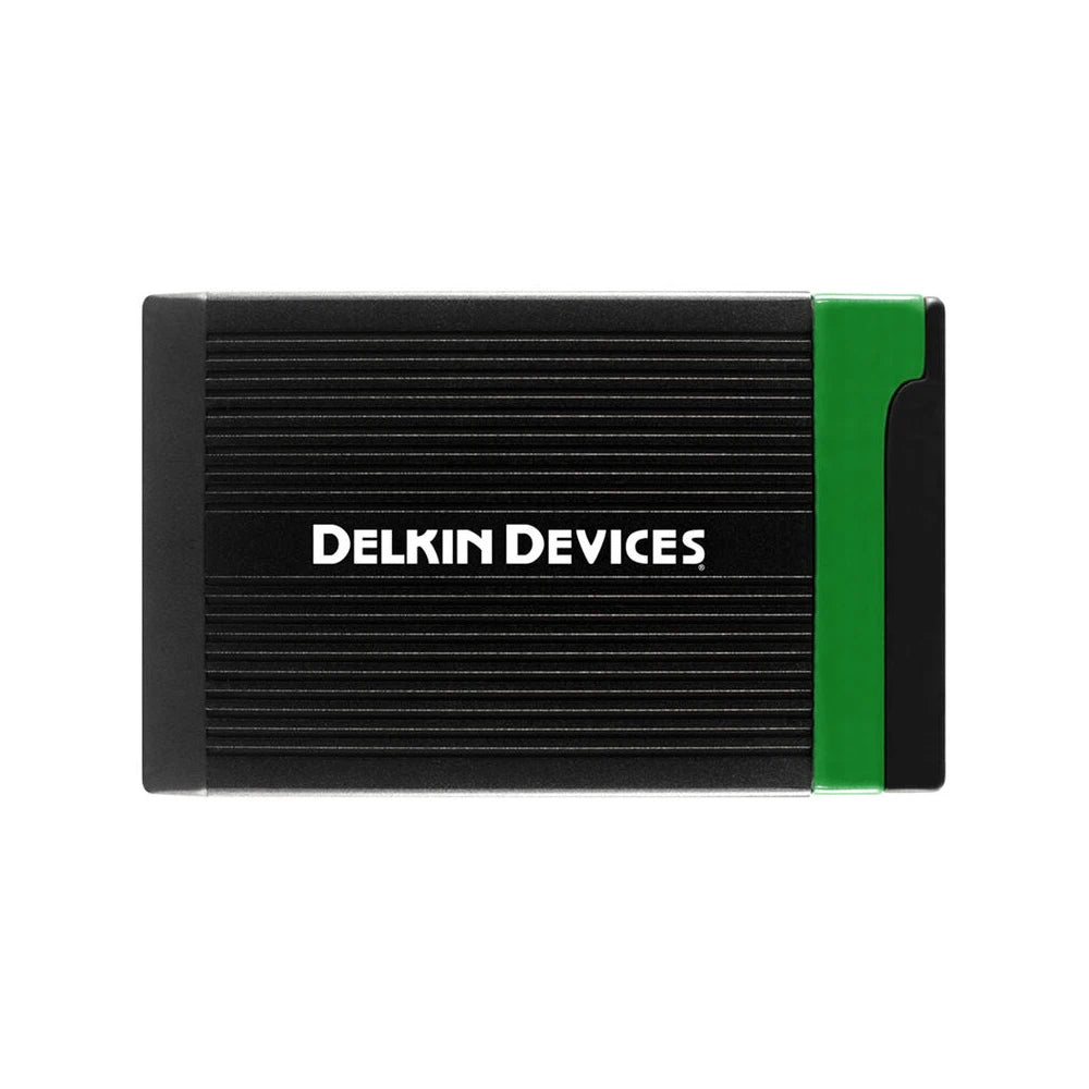 DELKIN USB 4.0/Thunderbolt CFexpress Type B Memory Card Reader w/ Type A adapter