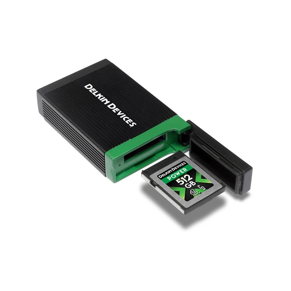 DELKIN USB 4.0/Thunderbolt CFexpress Type B Memory Card Reader