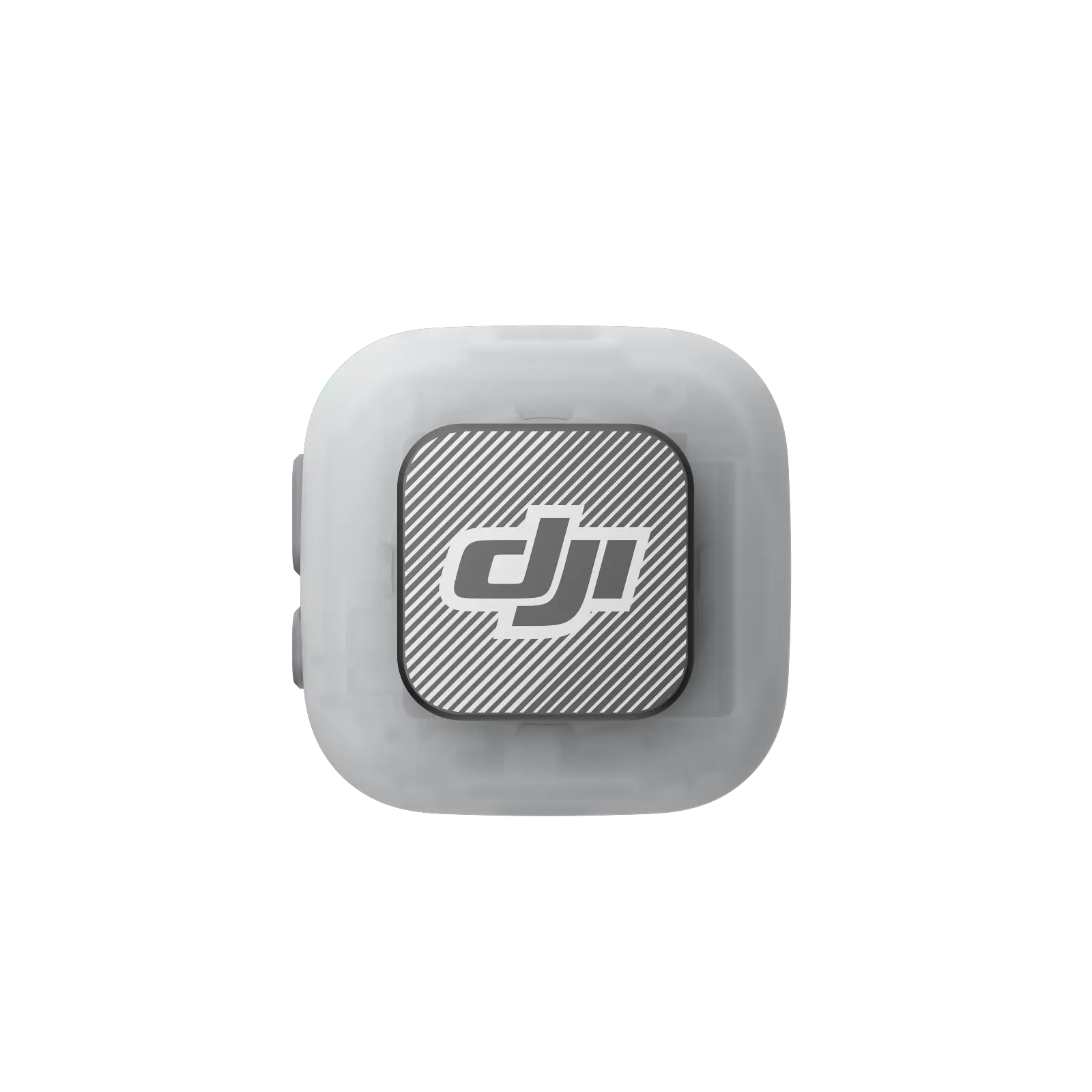 Square device with DJI logo on a white background