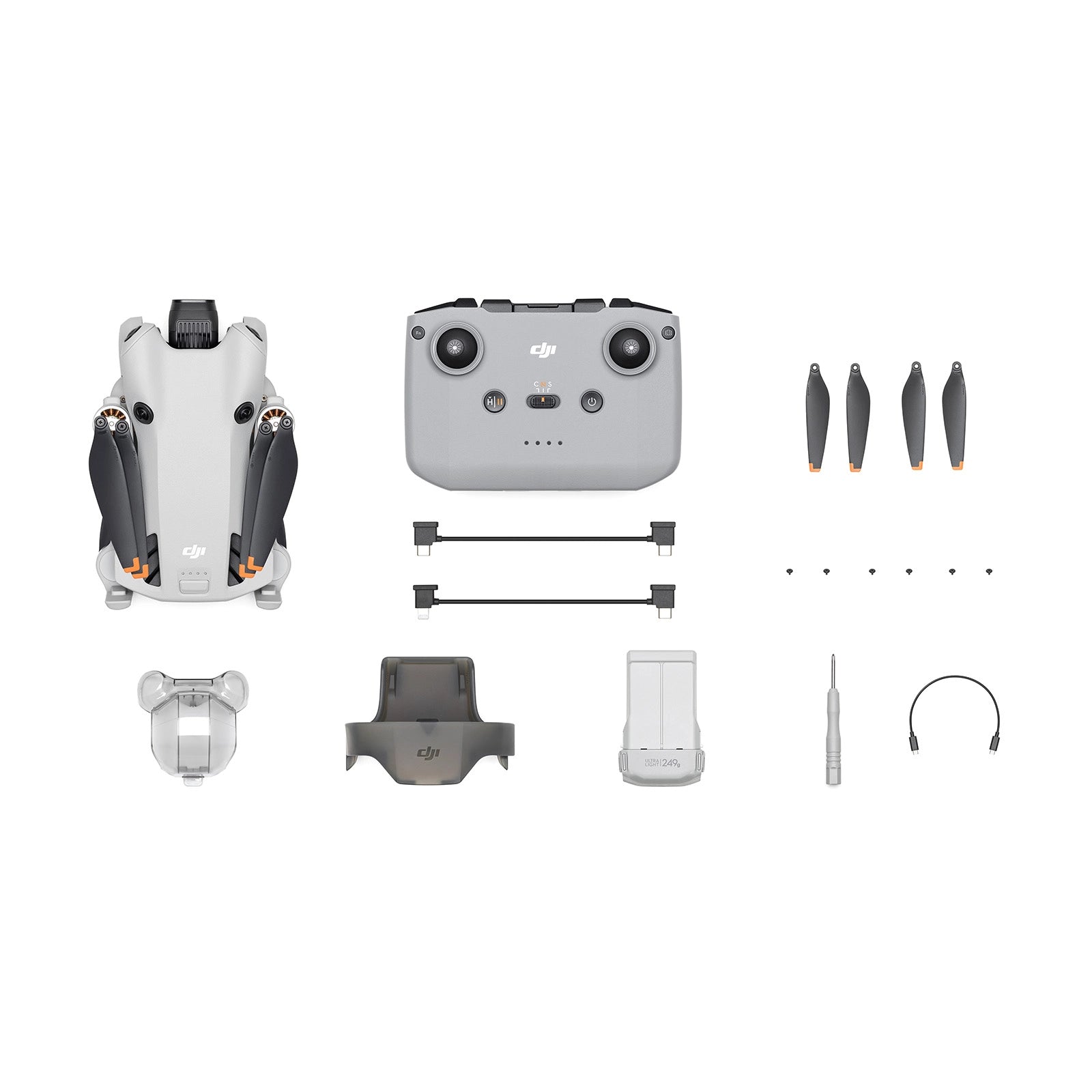 DJI Mini 4 Pro with RC-N2 Remote contents