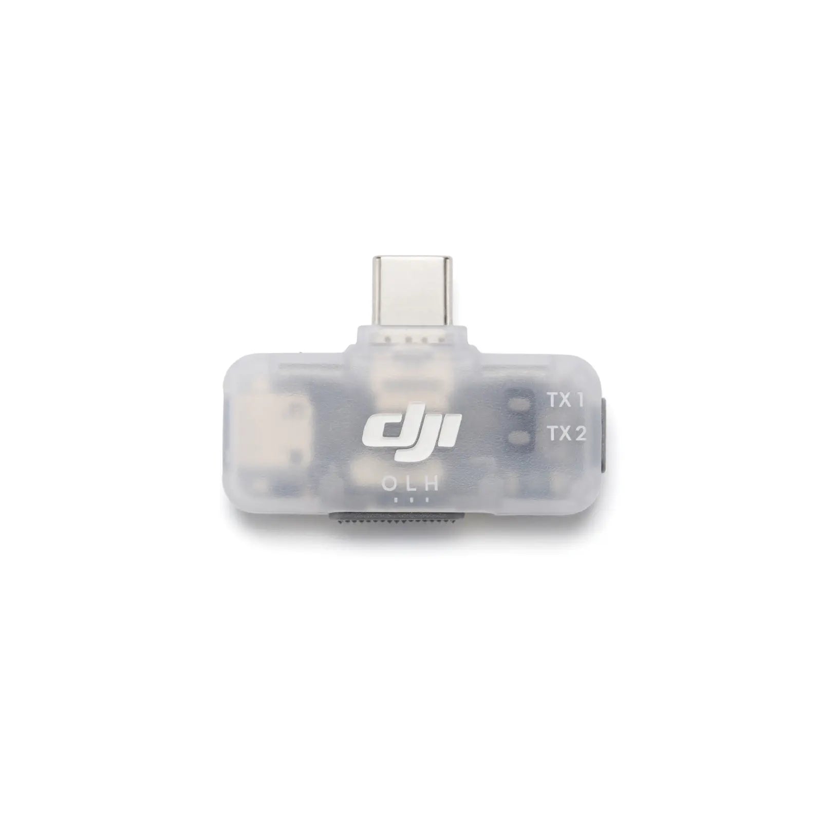 DJI remote control module on a white background