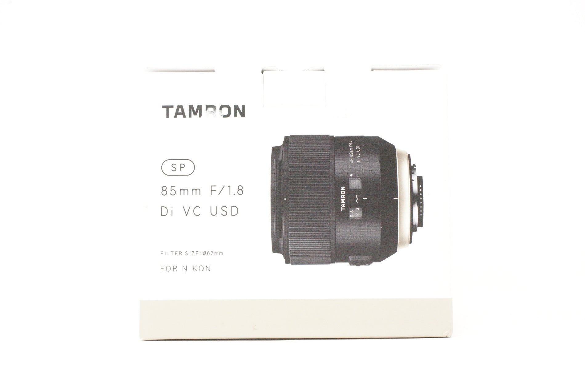 Used Tamron SP 85mm F1.8 Di VC USD lens for Nikon F