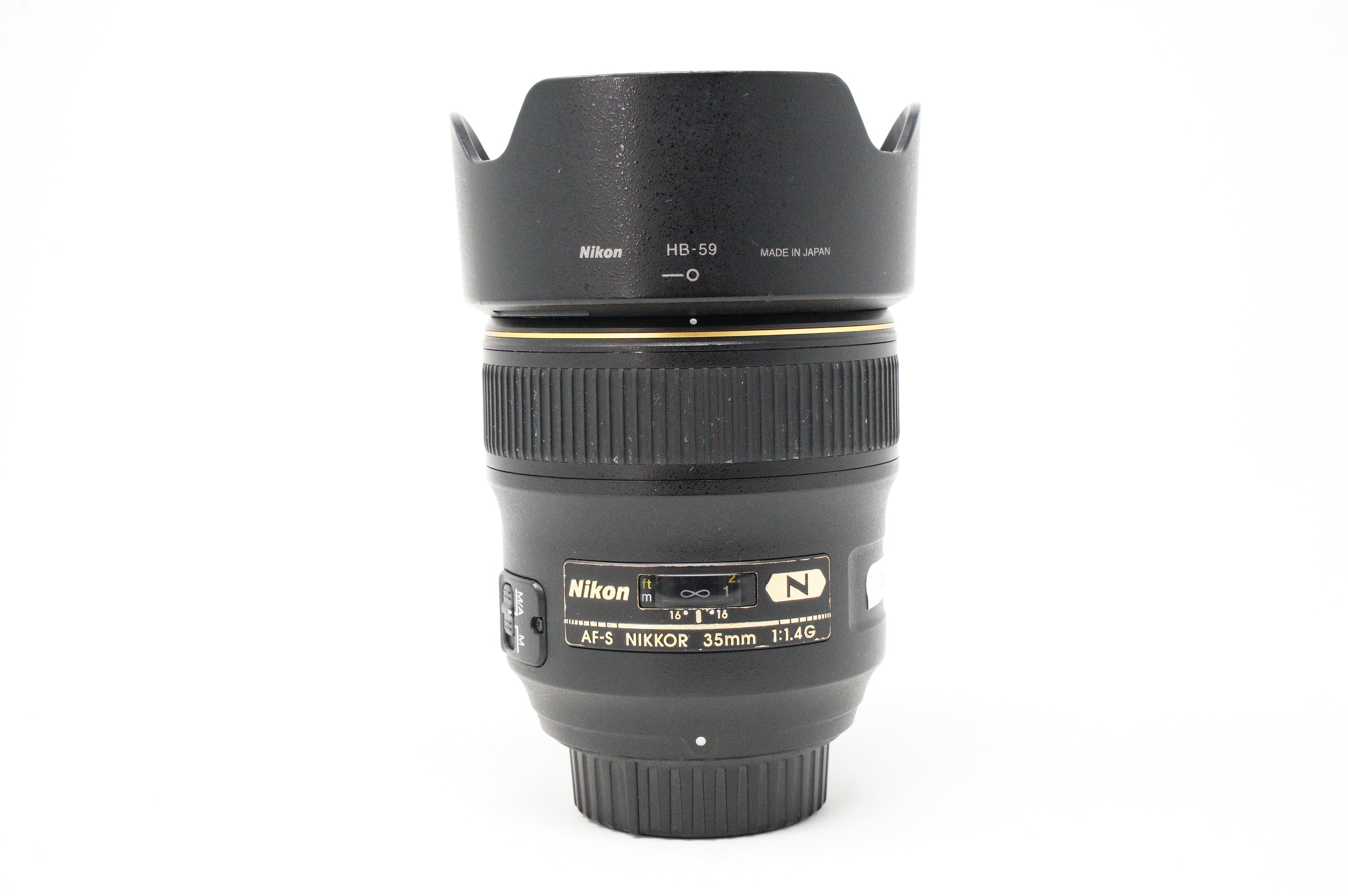 Product Image of Used Nikon AF-S 35mm F1.4G Prime lens (Boxed SH38891)