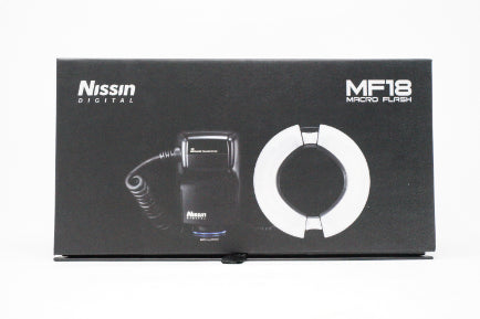 Used / Ex Display Nissin MF18 Macro Flash for Canon