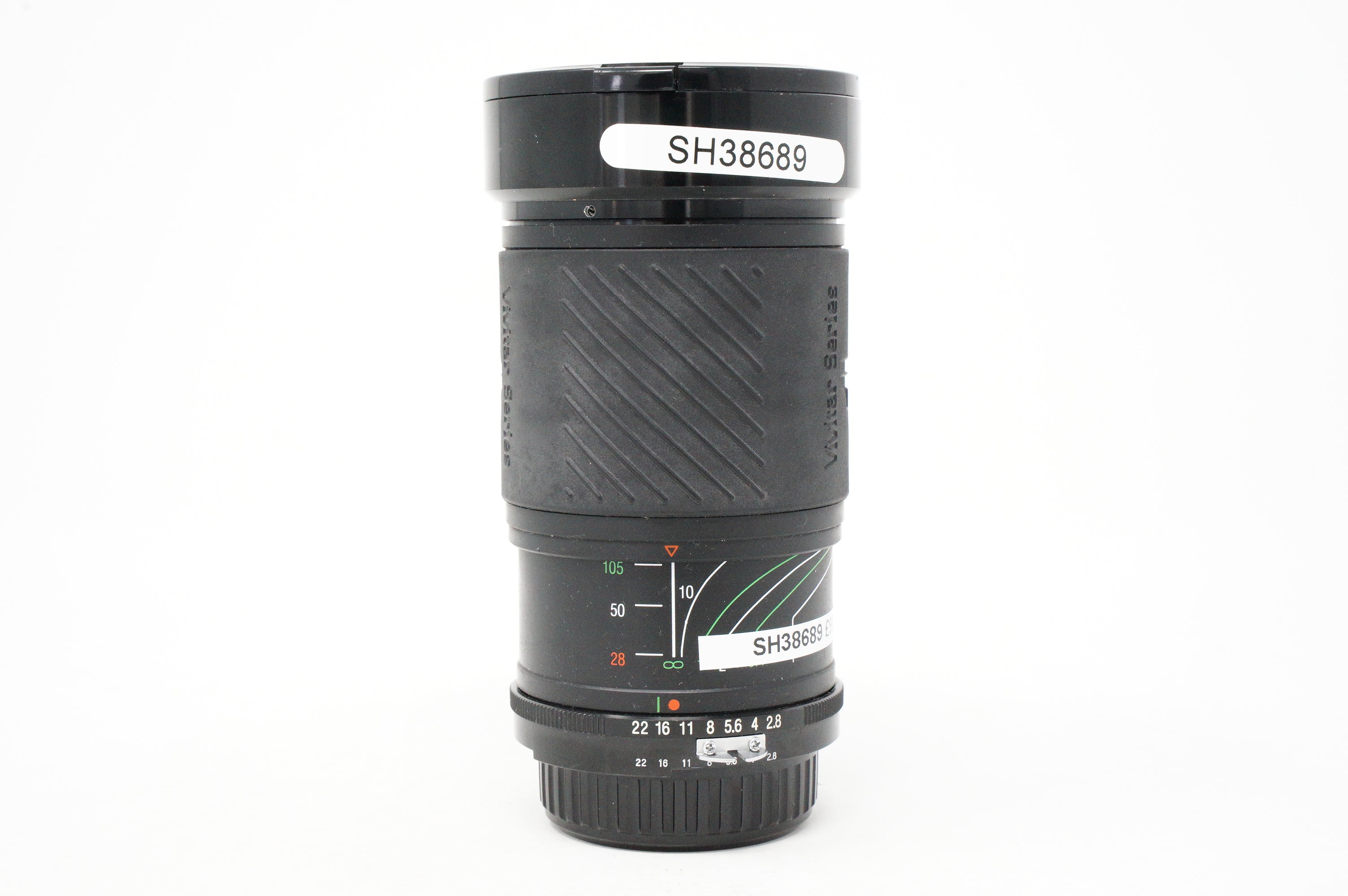 Used Vivitar Series 1 lens 28-105mm F2.8/3.8 for Nikon AI manual (SH38689)