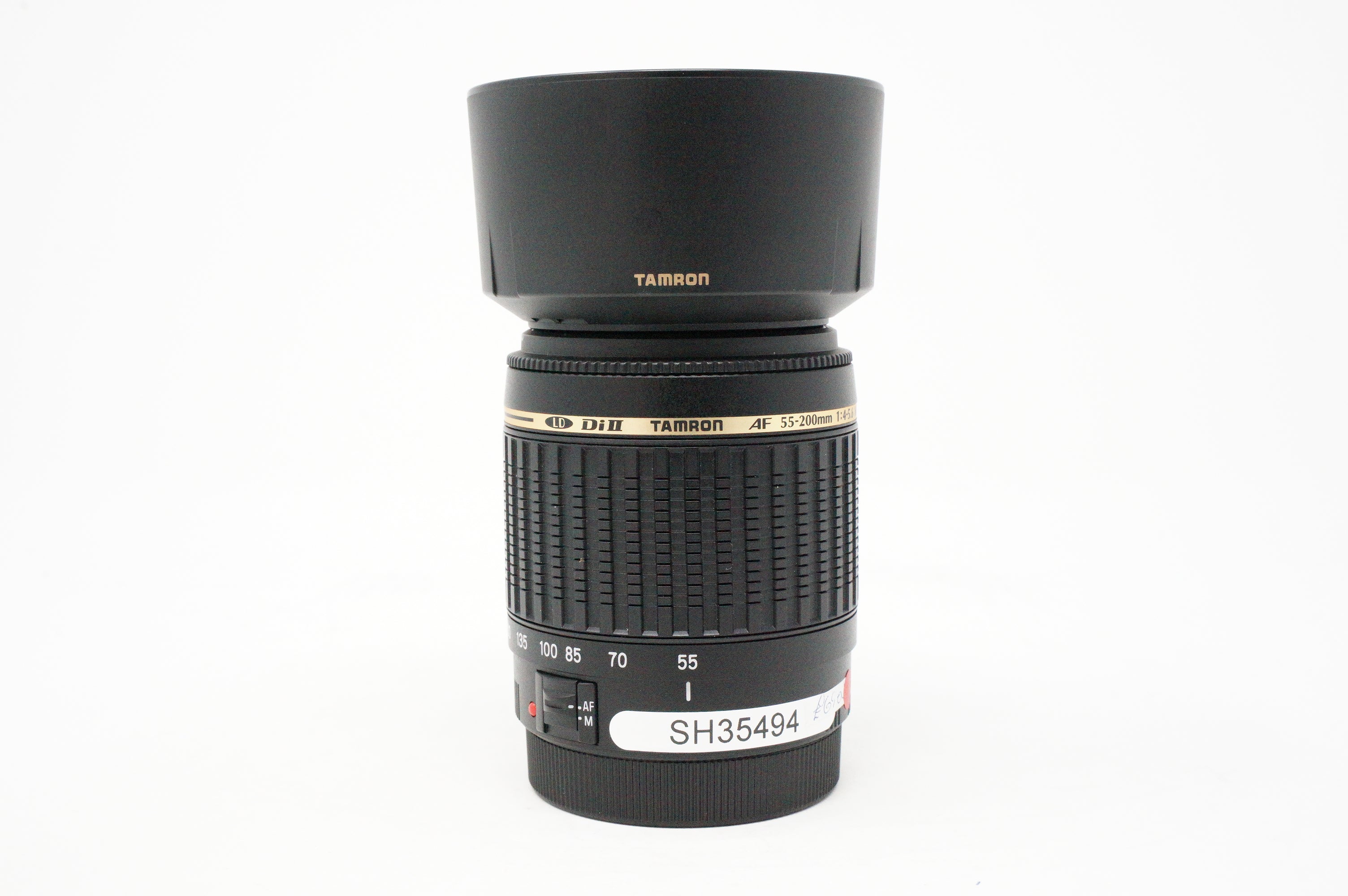 Product Image of Used Tamron AF 55-200mm F4/5.6 Macro Di II Lens for Canon (SH35494)