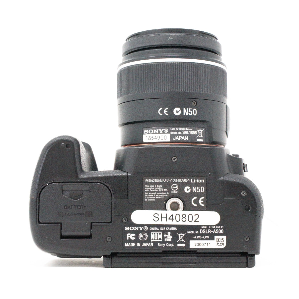 Used Sony Alpha A500 Digital camera + 18-55mm