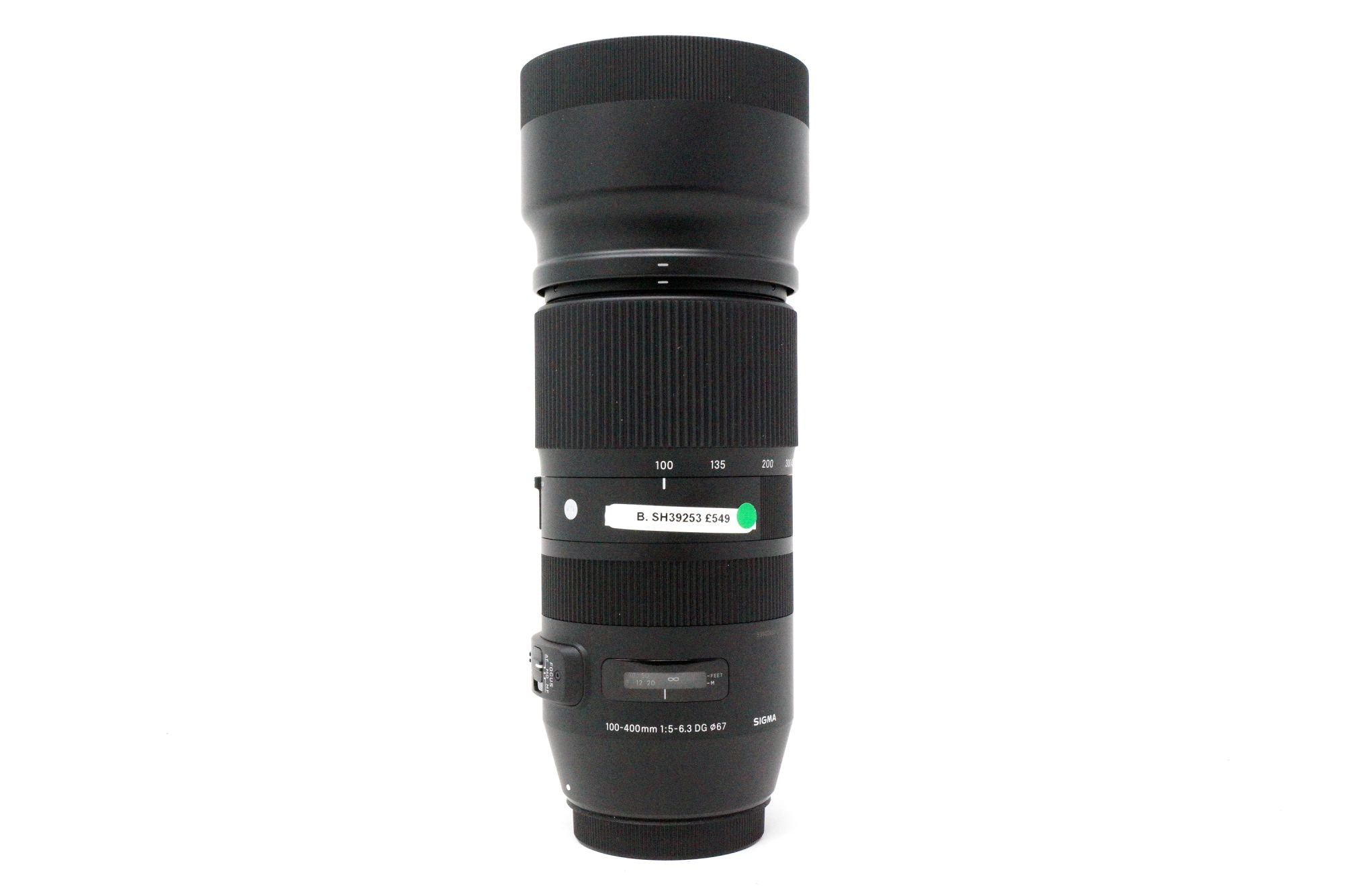 Image of Used Sigma 100-400mm F5/6.3 DG OS Contemporary lens 