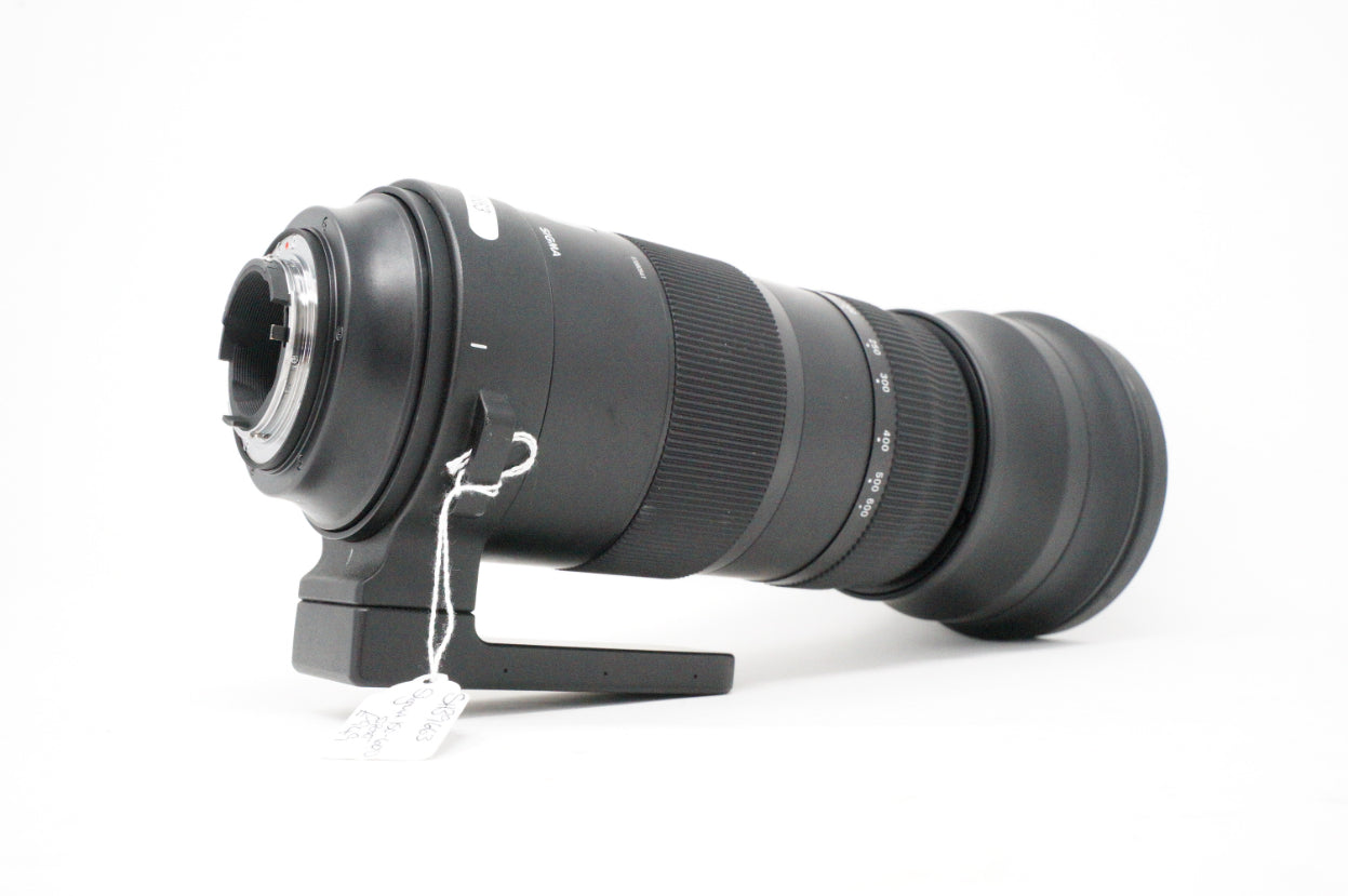 Used Sigma 150-600mm F5-6.3 DG Sport lens in Nikon fit