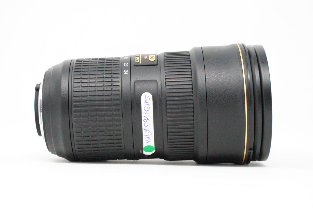 Used Nikon AF-S 24-70mm F2.8E ED VR Lens Mint