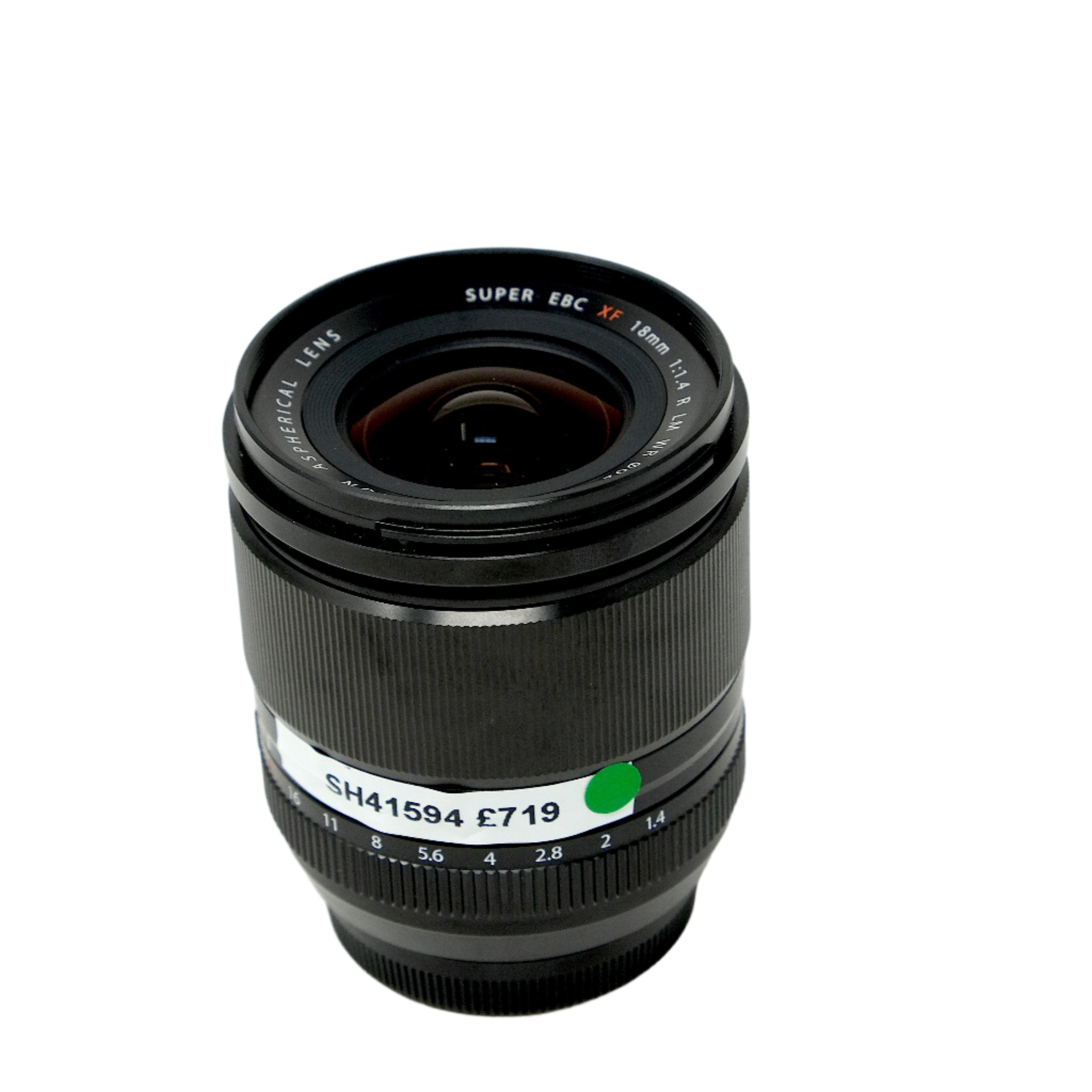 Used Fujifilm XF 18mm F1.4 R LM WR lens (Boxed SH41594)