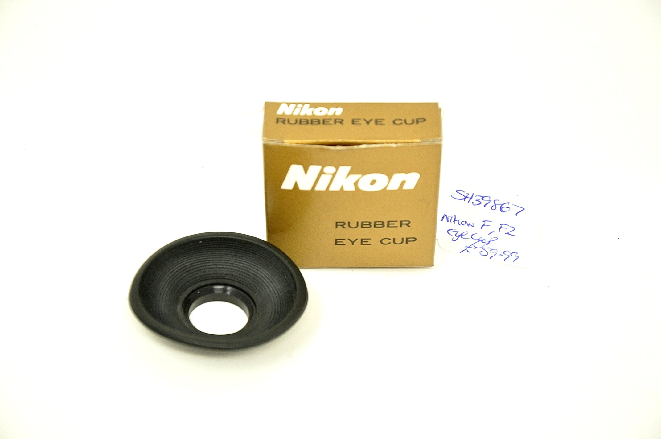 Used Nikon F F2 NEW rubber eye cup and F Ring (Boxed SH39867)
