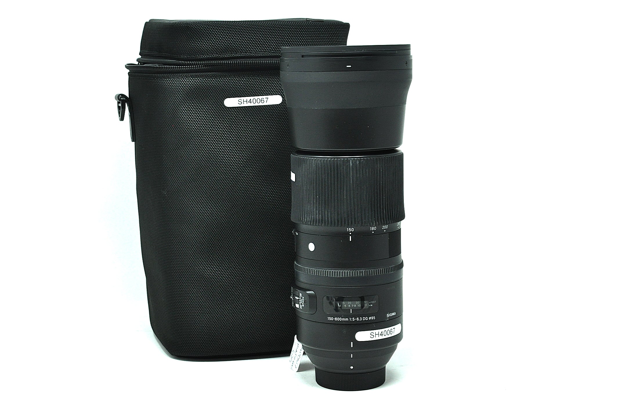 Used Sigma 150-600mm F5-6.3 IS Contemporary lens in Nikon (Case SH40067)