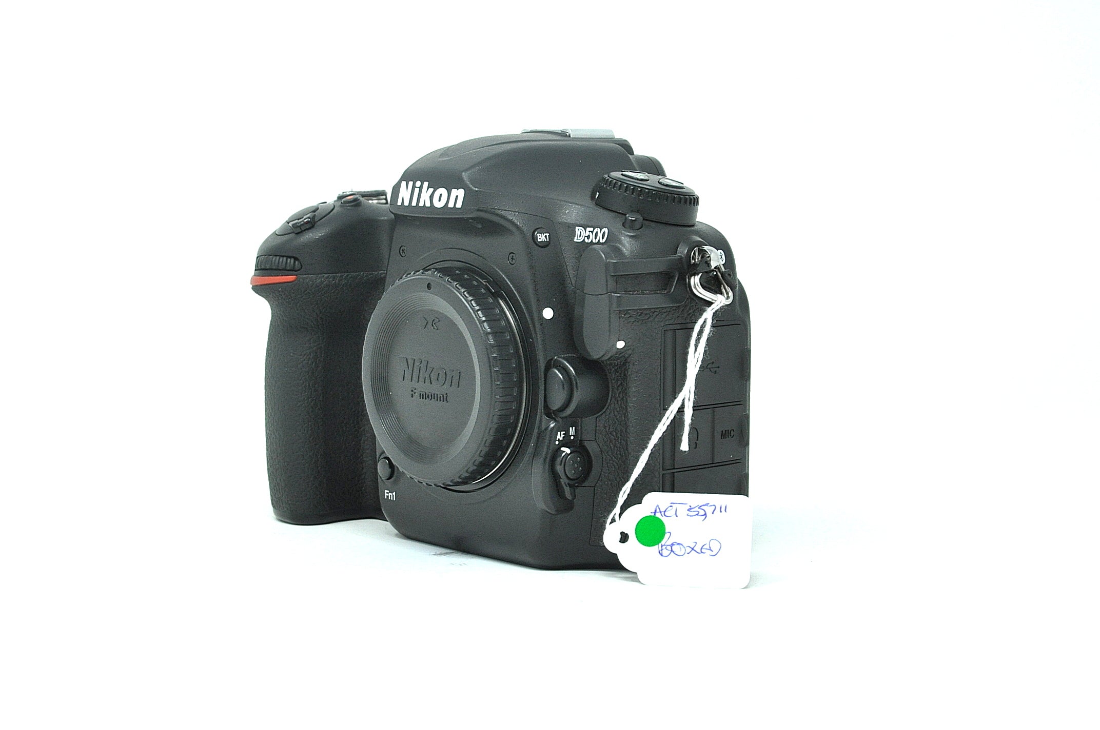 Used Nikon D500 DSLR camera (Actuations 55711)(Boxed SH39949)