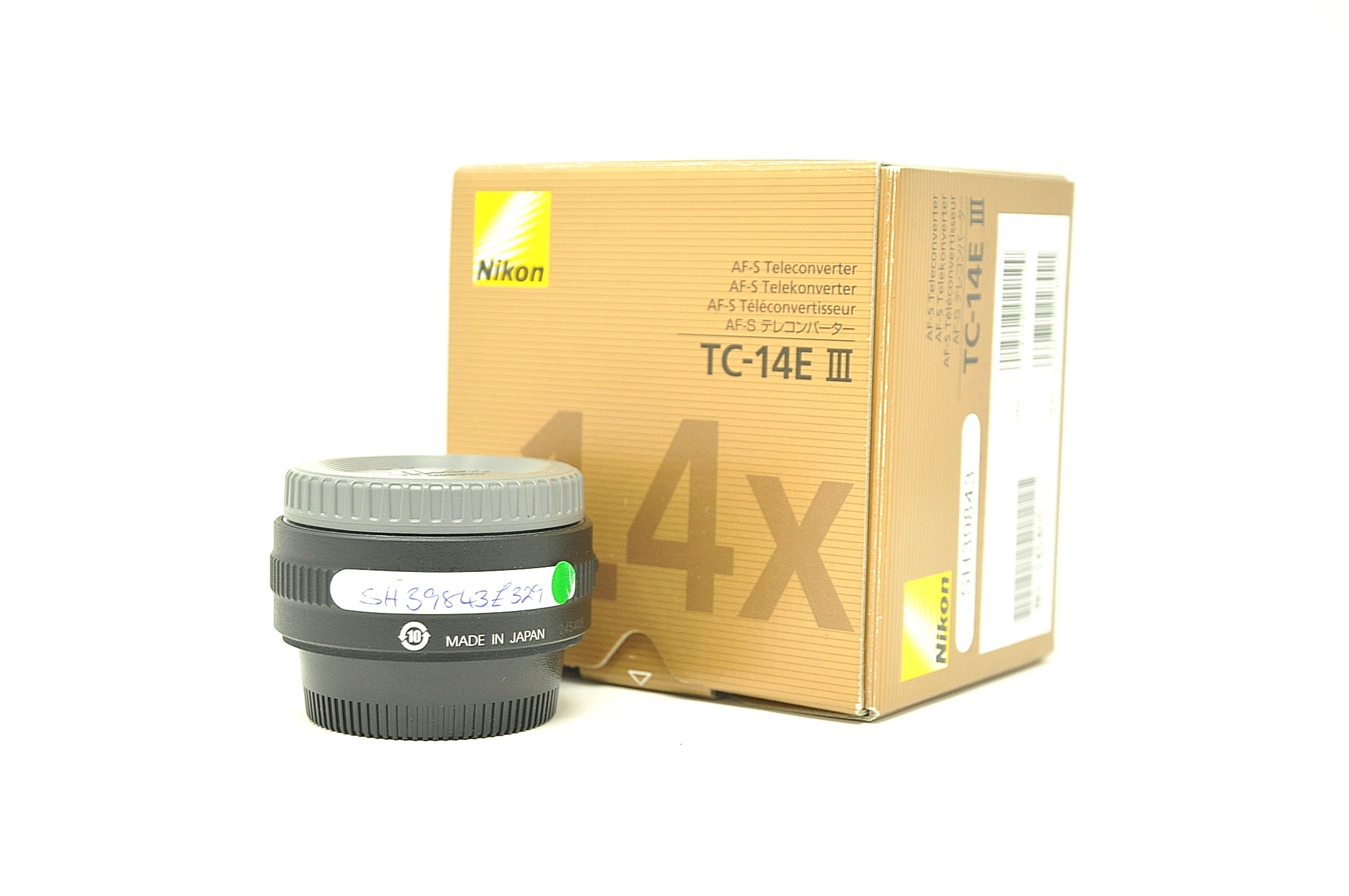 Used Nikon TC-14E III teleconverter (Boxed SH39843)