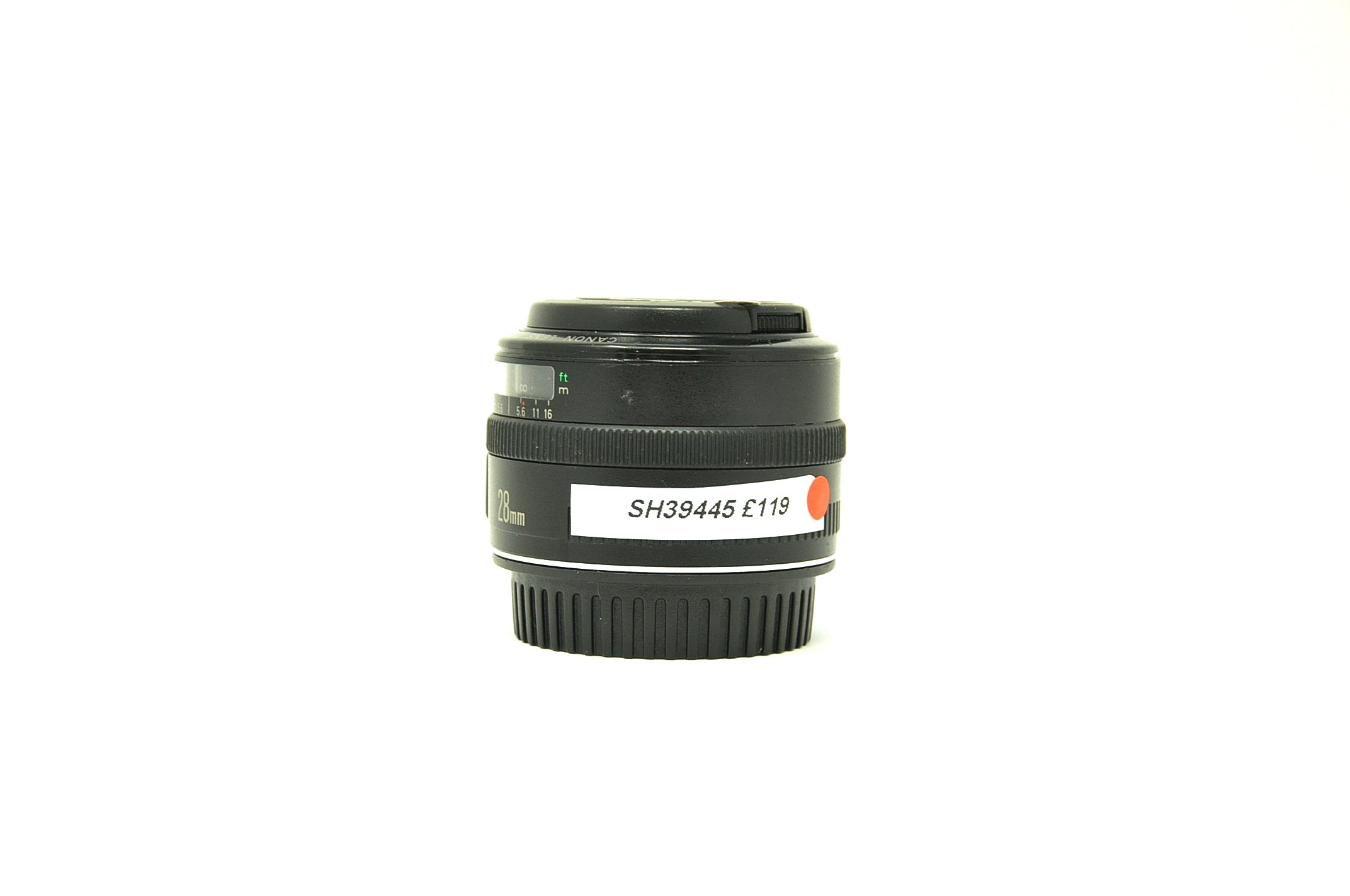 Used Canon EF 28MM F2.8 Prime wide angle lens (SH39445)