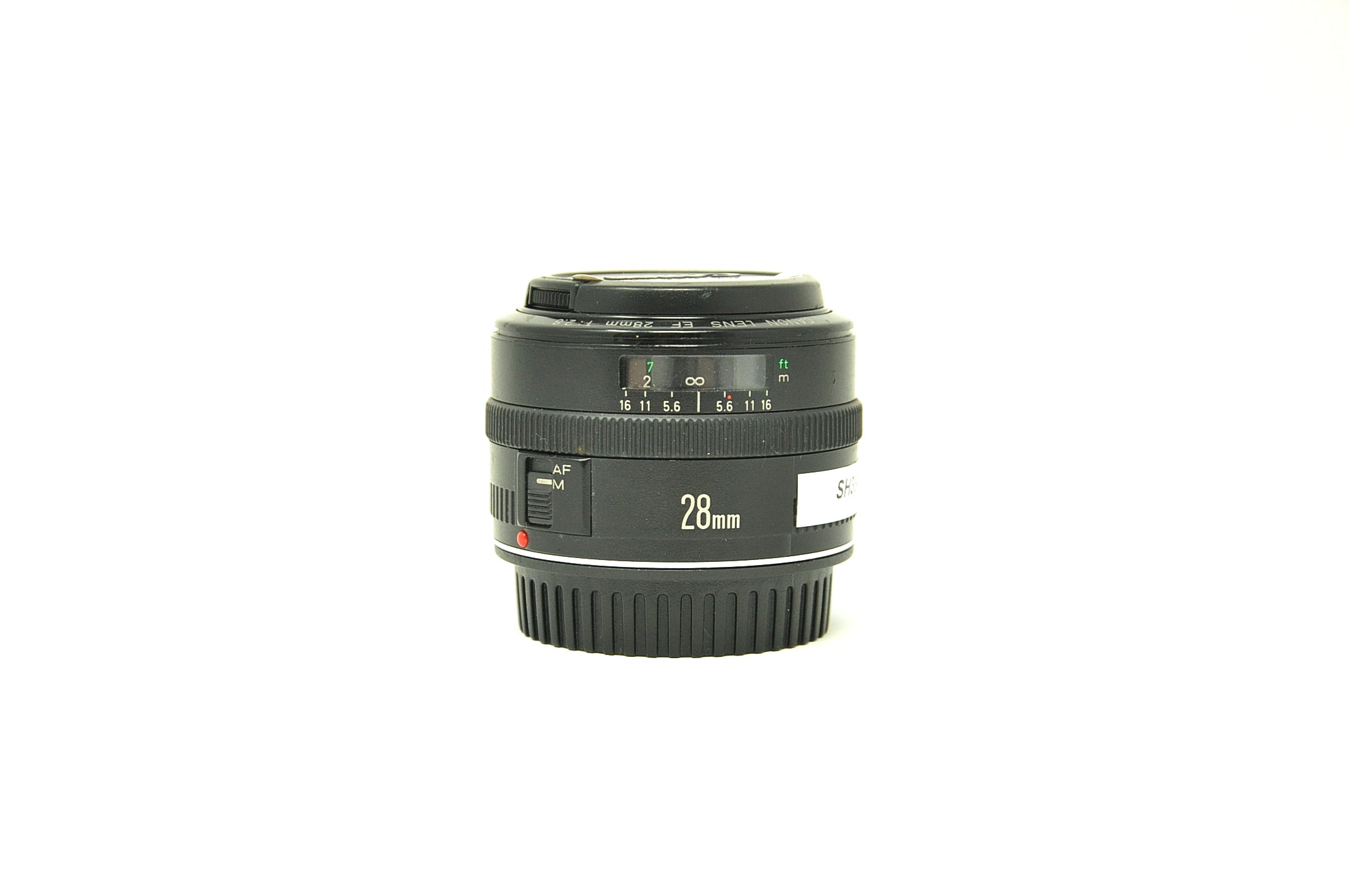Used Canon EF 28MM F2.8 Prime wide angle lens (SH39445)