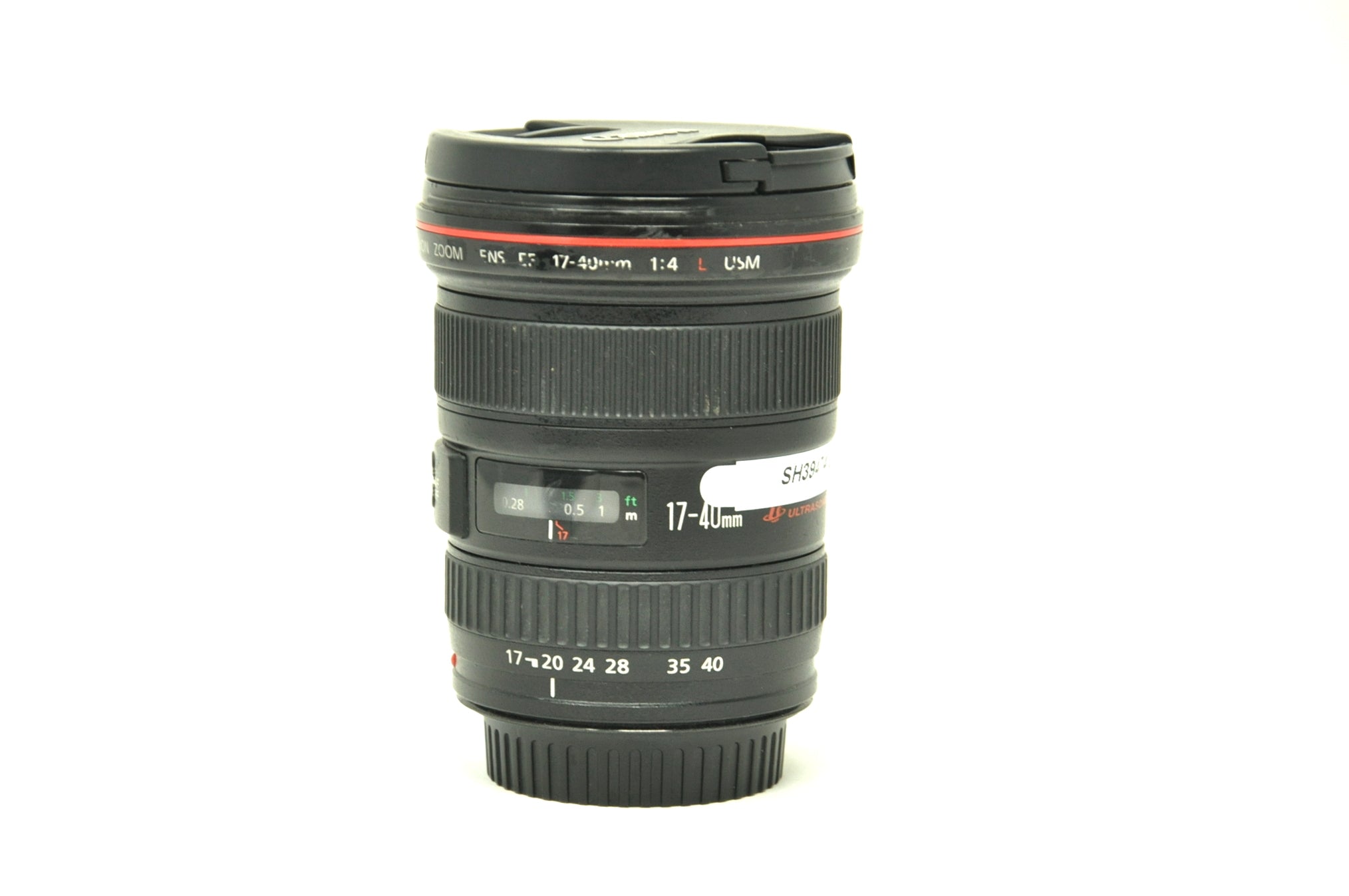Used Canon EF 17-40mm F4 L Wide angle lens (Case SH39474)