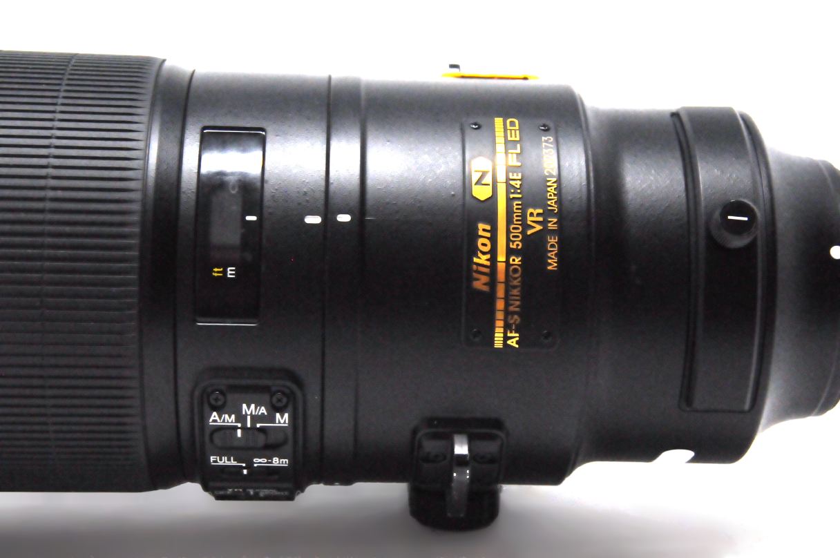 Image of Used Nikon AF-S Nikkor 500mm F4E FL ED lens