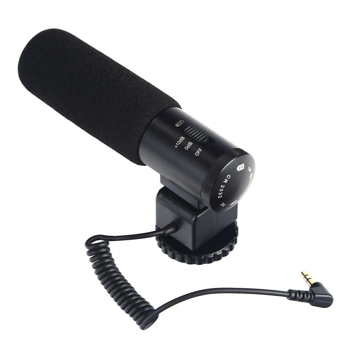 K F CM 500 Shotgun Microphone for DSLR Camera Video Photography