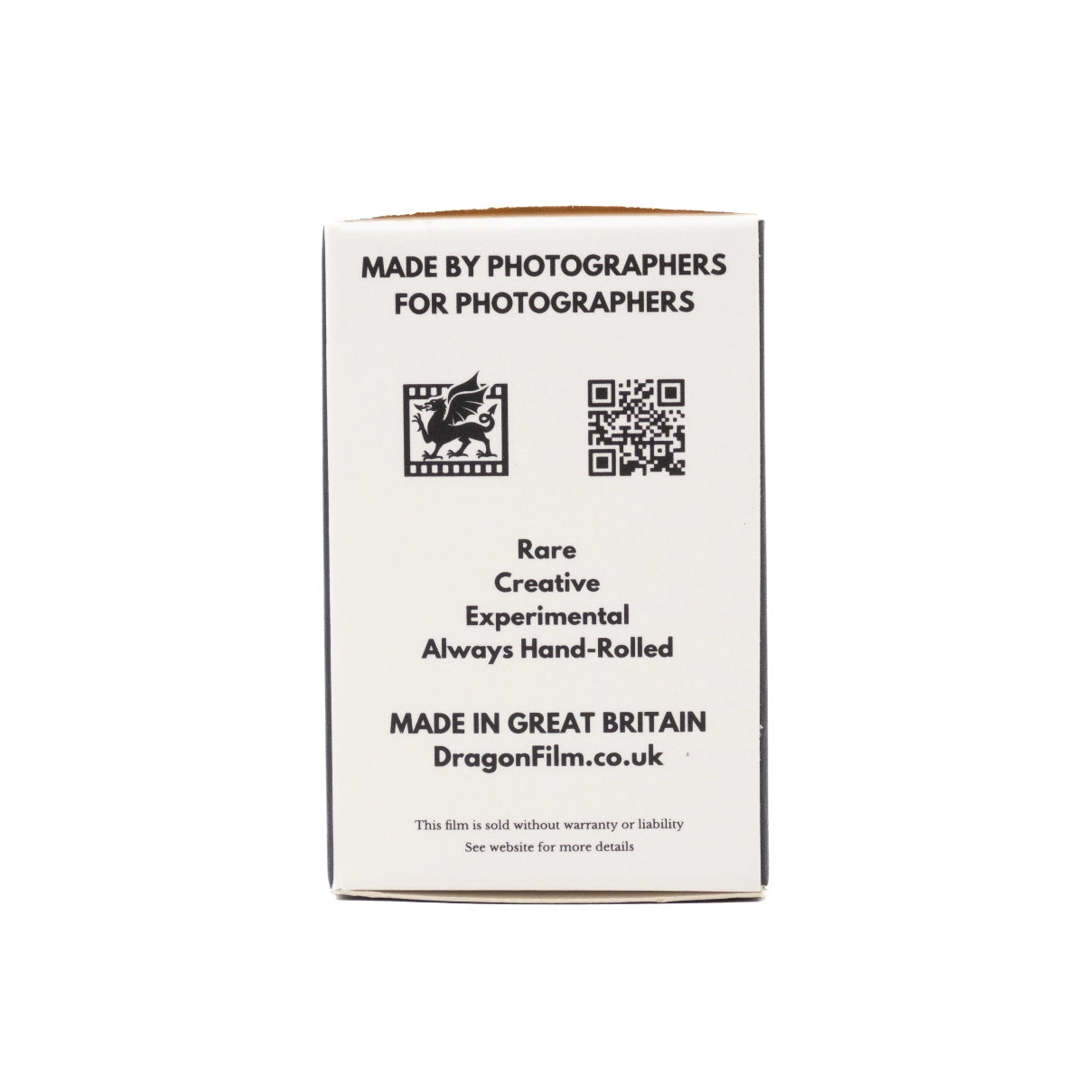Dragon Film 135 24exp DF No.II back of box