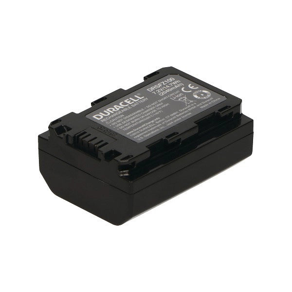 Duracell Sony NP-FZ100 Battery front bottom