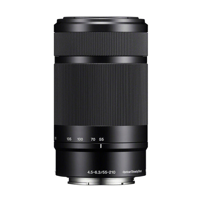 E 55-210 mm F4.5-6.3 OSS Lens top