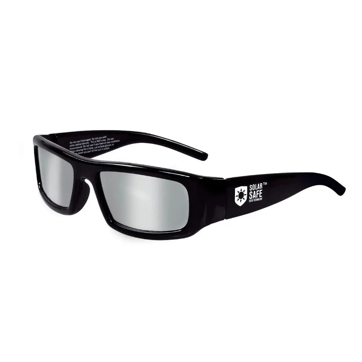 Green eyeglasses with a patterned arm on a white background