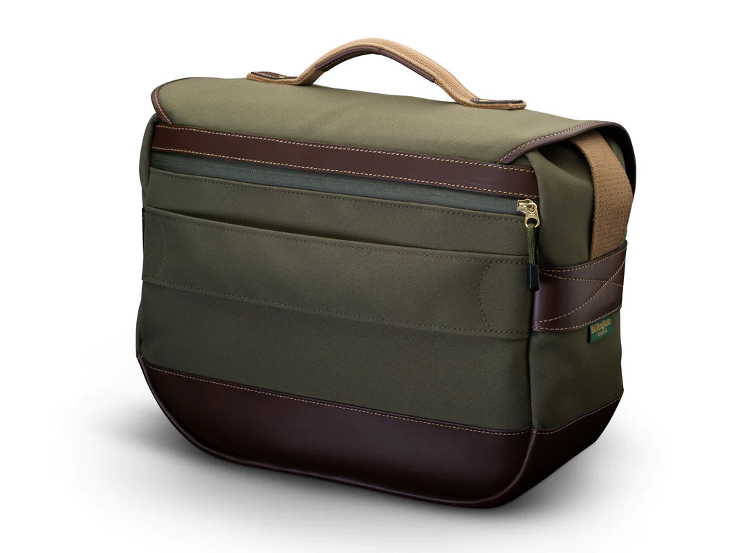 Billingham Eventer MkII Camera/laptop Bag - Sage FibreNyte / Chocolate Leather (Olive Lining)