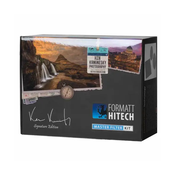 Formatt Hitech Firecrest Pro Ken Kaminesky Signature Edition 100mm Master filter Kit + 100mm Holder Kit