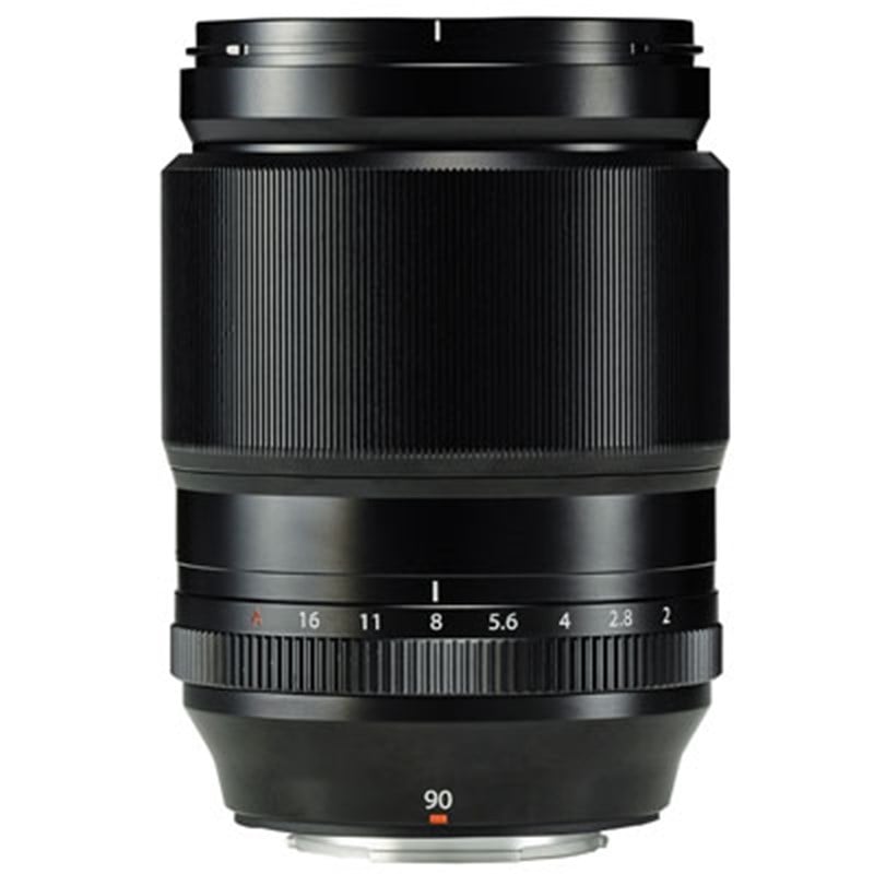 Fujifilm 90mm F2.0 XF Telephoto Lens top