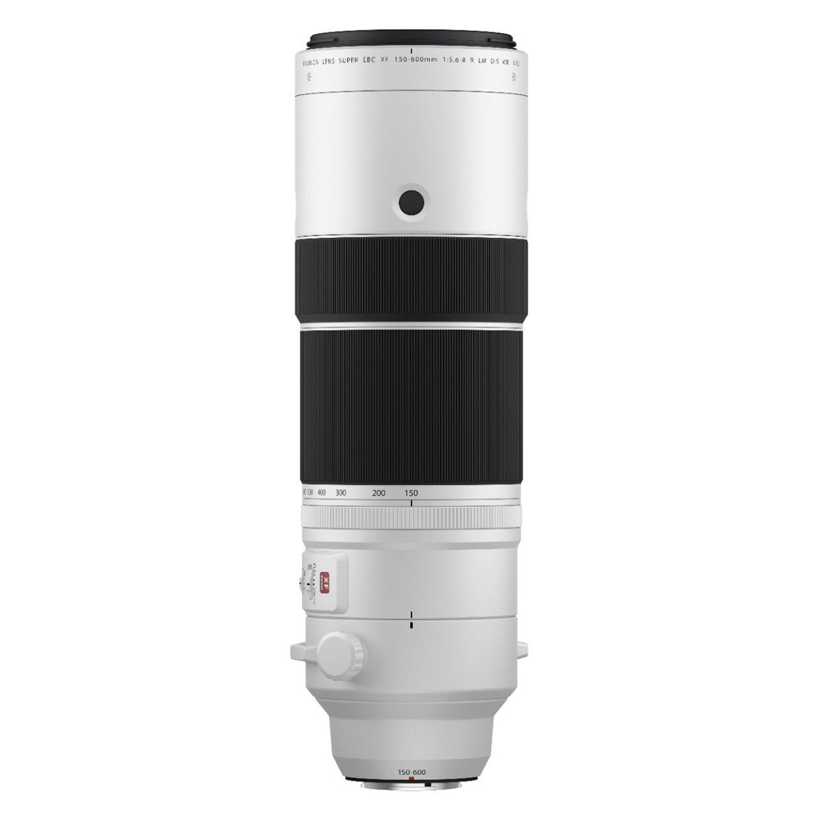 Fujifilm Fujinon XF 150-600mm F5.6-8 R LM OIS WR Lens product photo side vertical