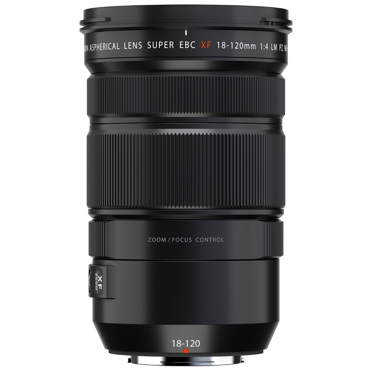 Fujifilm Fujinon XF 18-120mm F4 LM PZ WR Lens top