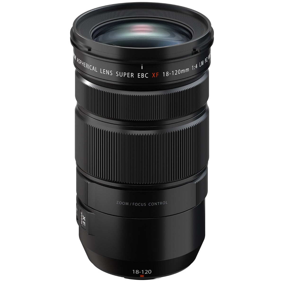 Fujifilm Fujinon XF 18-120mm F4 LM PZ WR Lens top angle