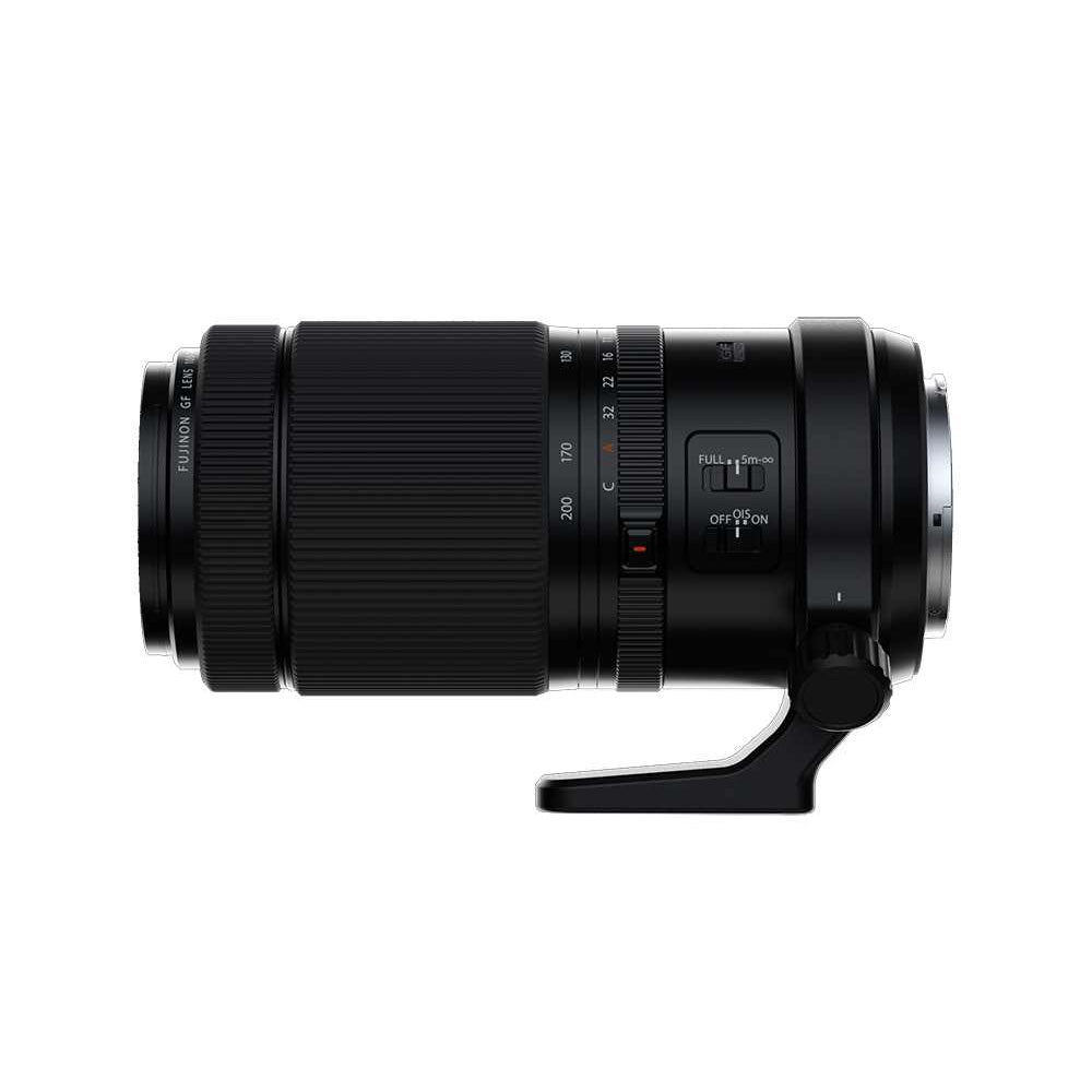 Fujifilm GF 100-200mm f5.6 R LM OIS WR Lens product photo left side