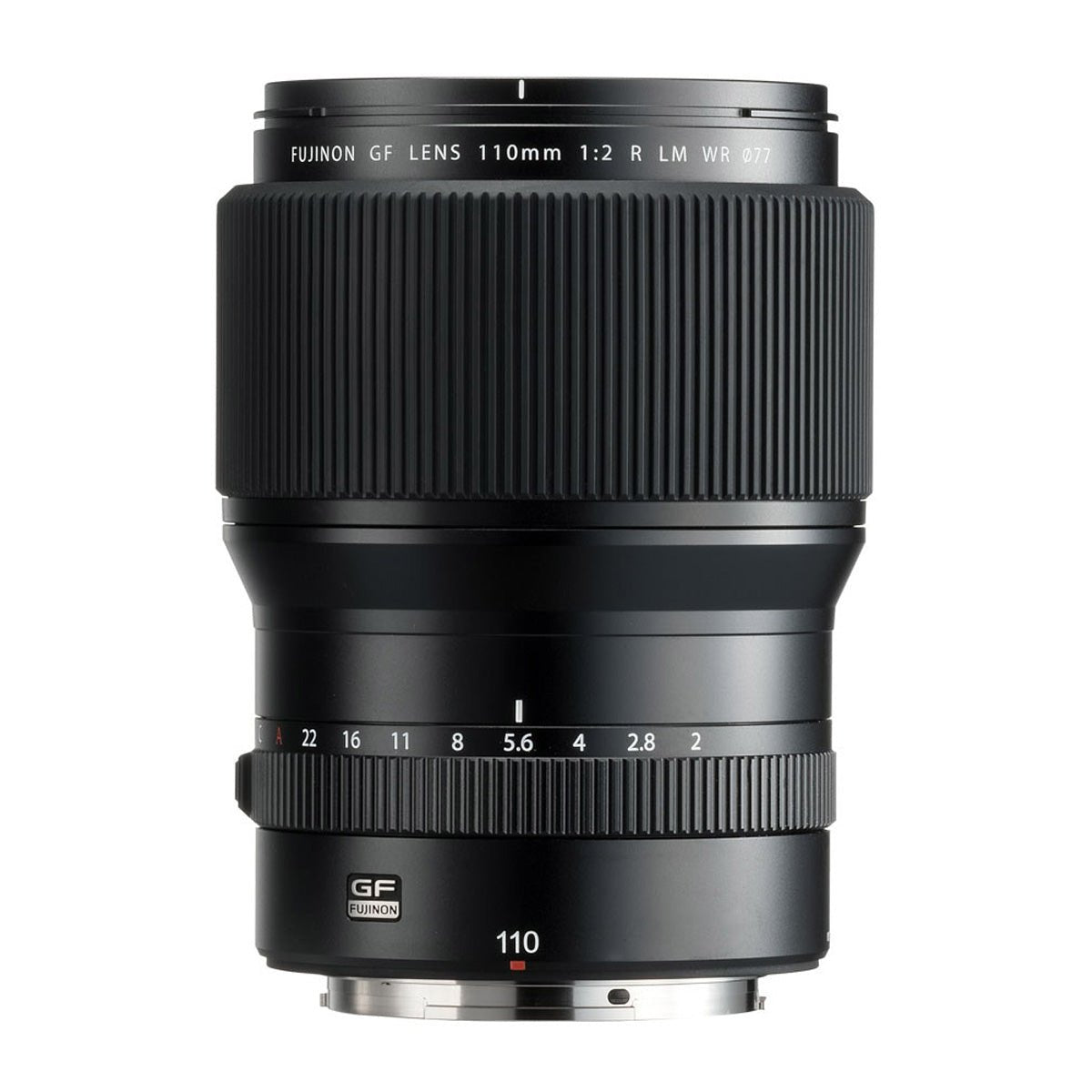 Fujifilm GF 110mm f2 R LM WR Lens product photo side